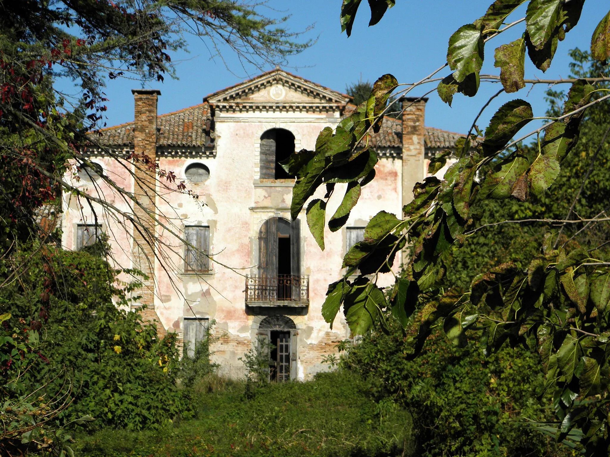 Photo showing: Palazzo Corni, località del comune di San Martino di Venezze: Palazzo Corni-Lazzarin (XVII secolo).