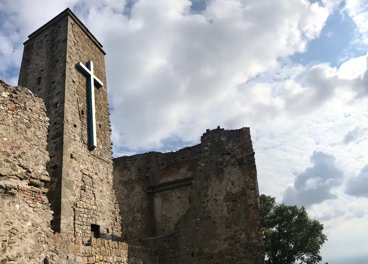 Photo showing: Photo of a part of the remains of the Olivetani Monastery on Monte Venda.