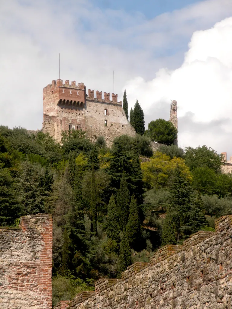 Photo showing: Marostica castle.