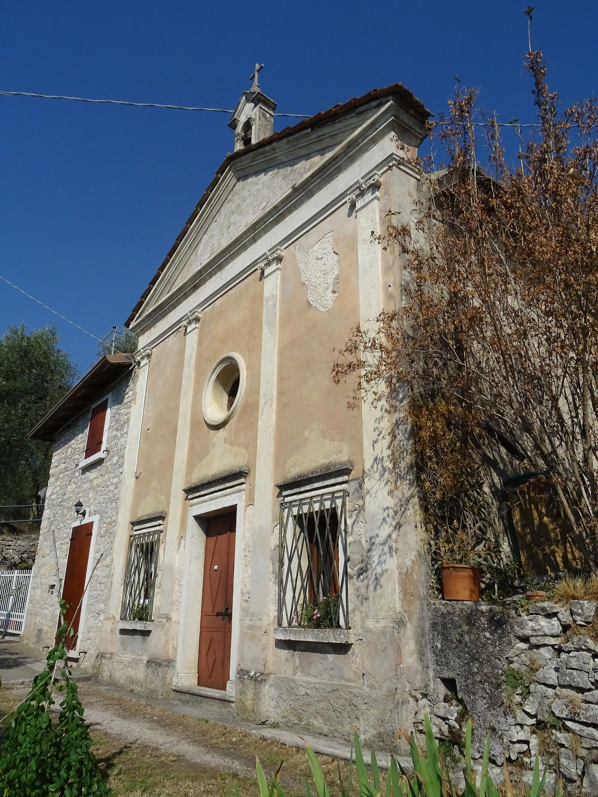 Photo showing: Boccino (Brenzone sul Garda, Veneto, Italy), Our Lady of Peace church