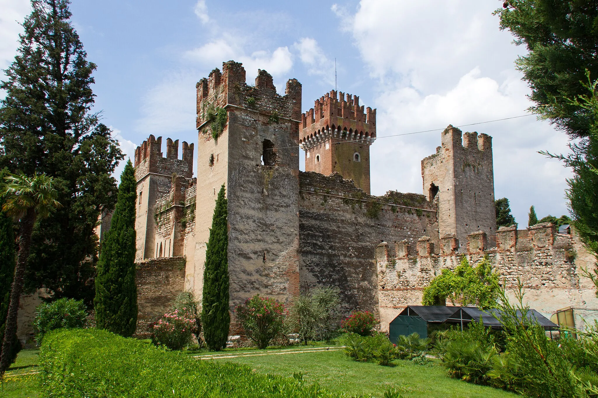 Photo showing: Lazise Castle 2