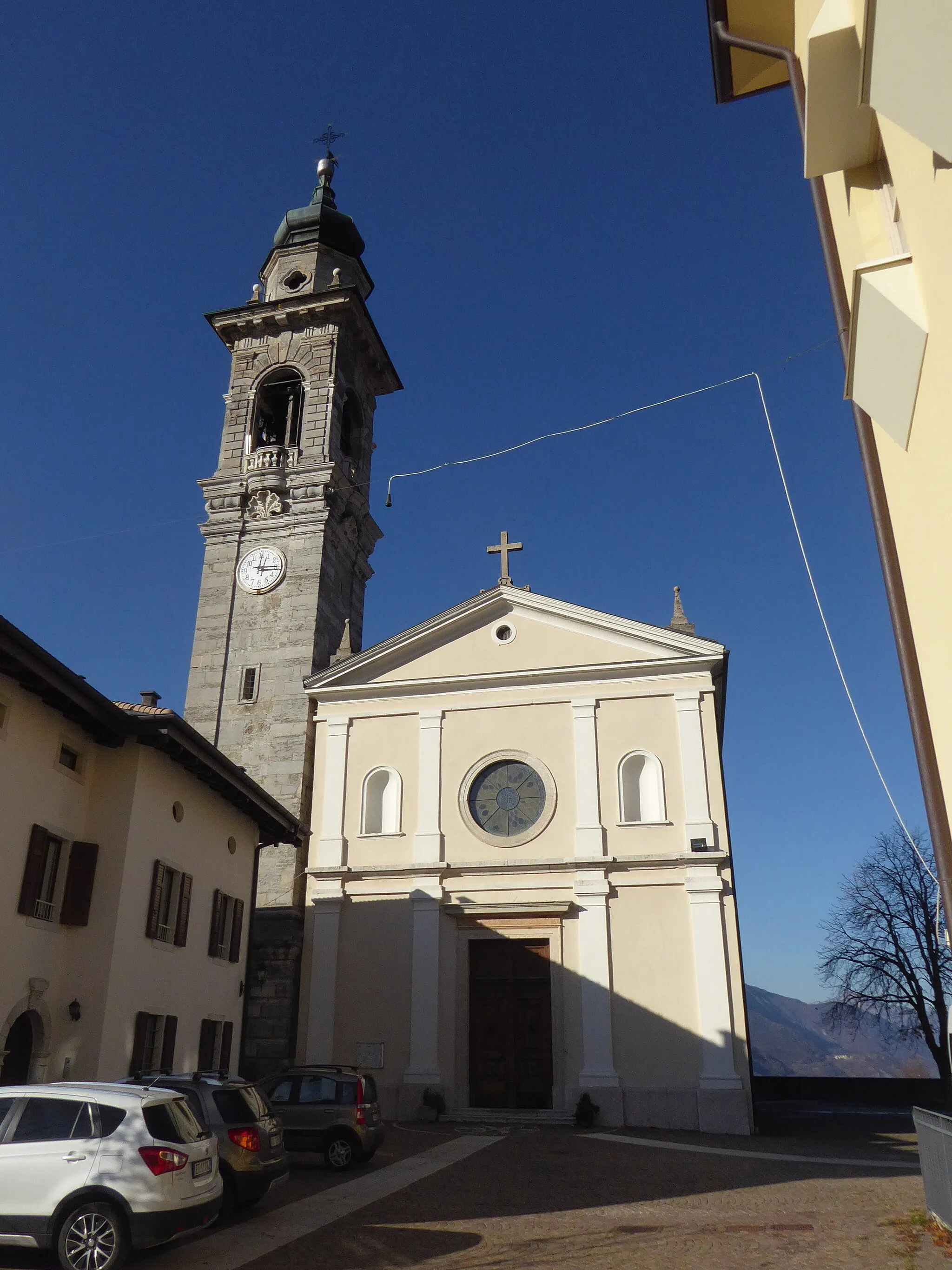 Photo showing: Parrocchia (Vallarsa, Trentino, Italy), Saint Vigilius church