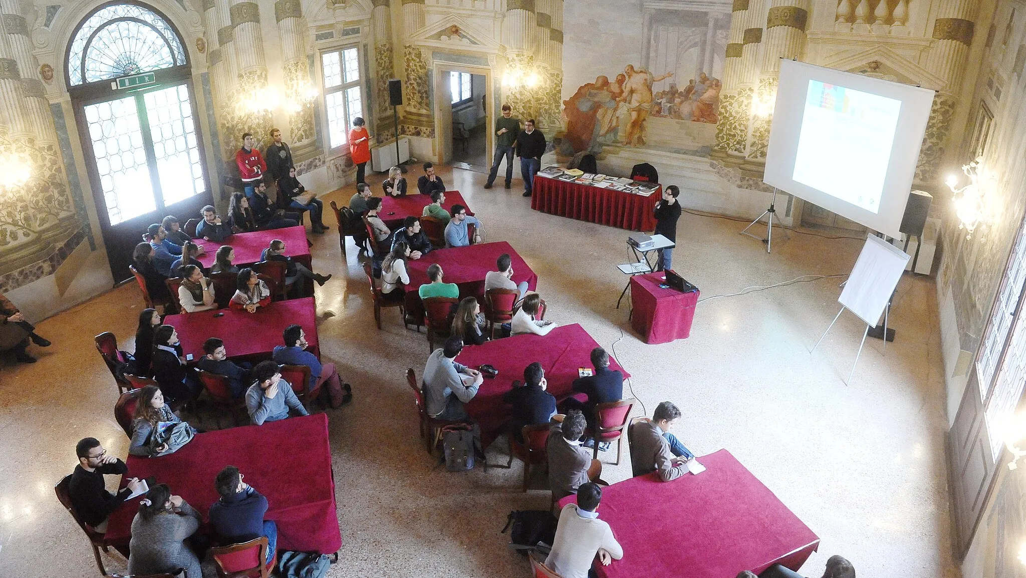 Photo showing: Europeana Fashion Editathon 2013 al Museo Rossimoda della calzatura di Stra.