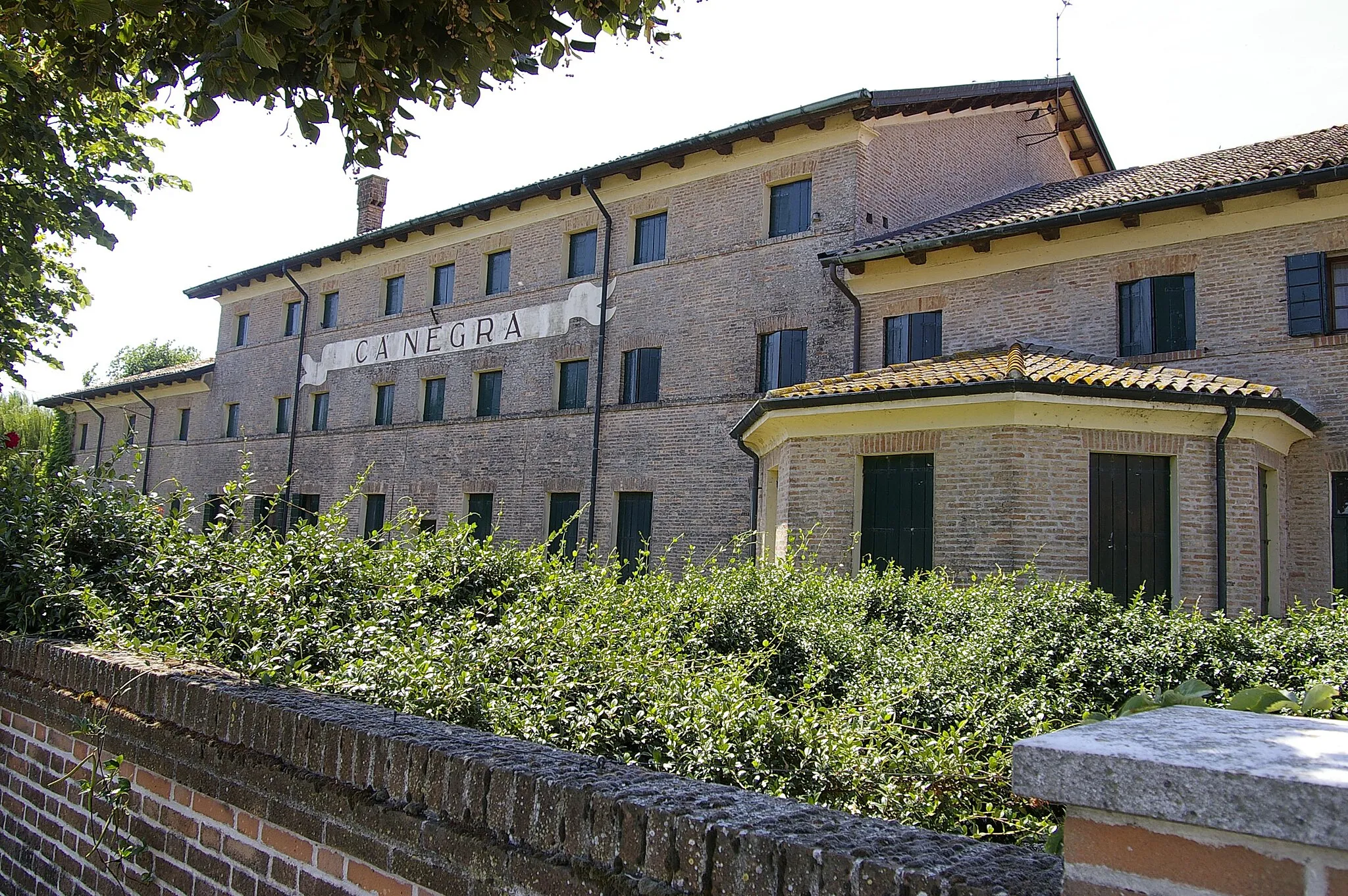 Photo showing: Corte Ca' Negra (in provincia di Loreo ai confini con Cavarzere)