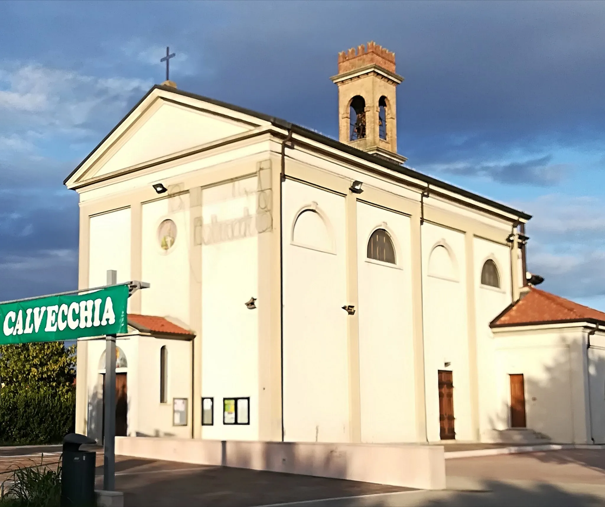 Photo showing: La chiesa di Calvecchia, frazione di San Donà di Piave (VE)