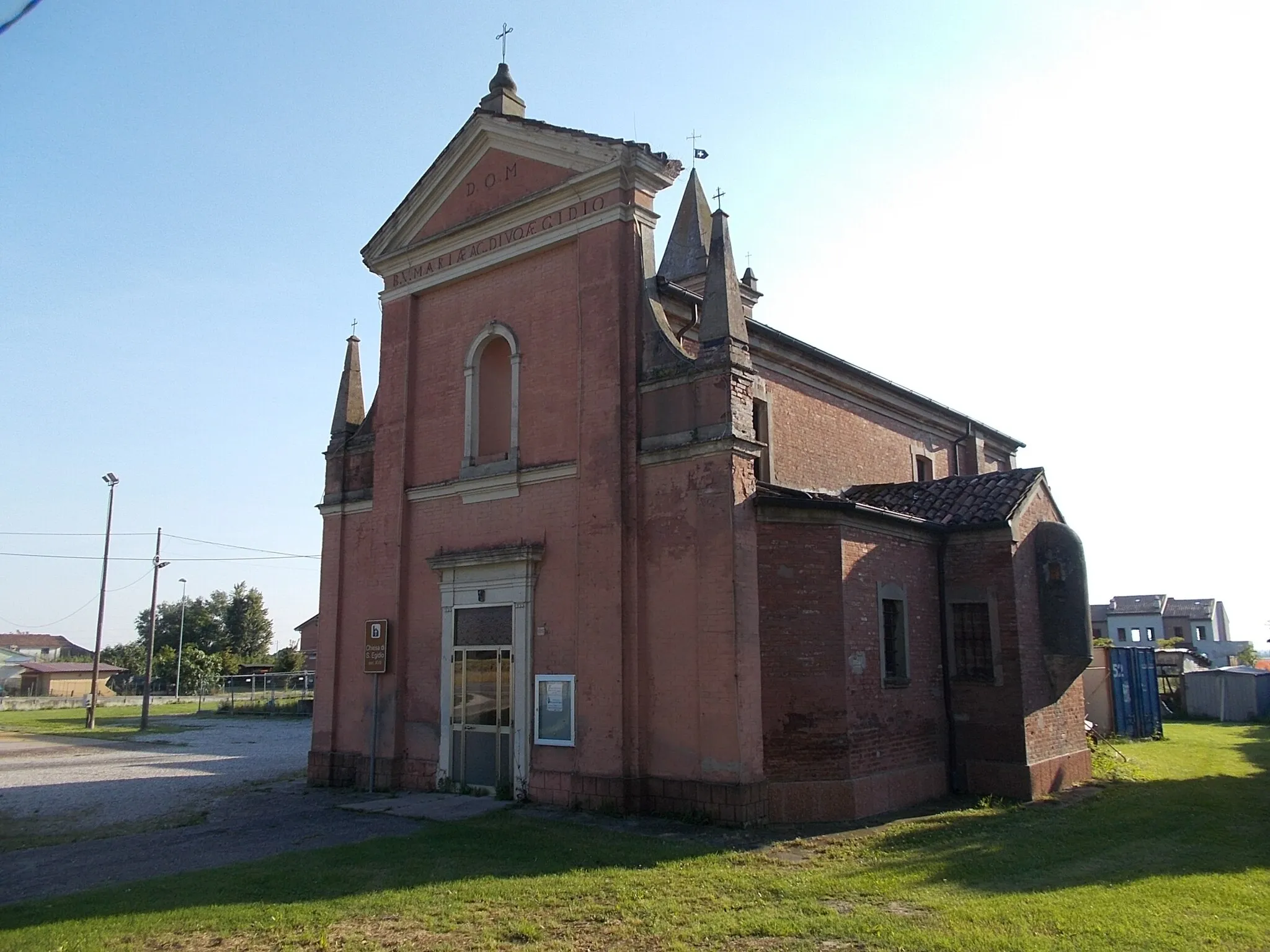 Photo showing: Ferrara - Sant’Egidio temploma