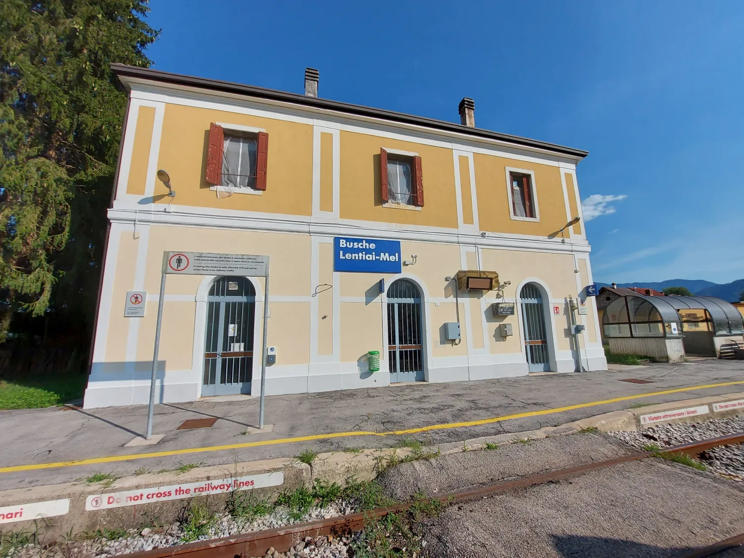 Photo showing: Stazione di Busche Lentiai Mel