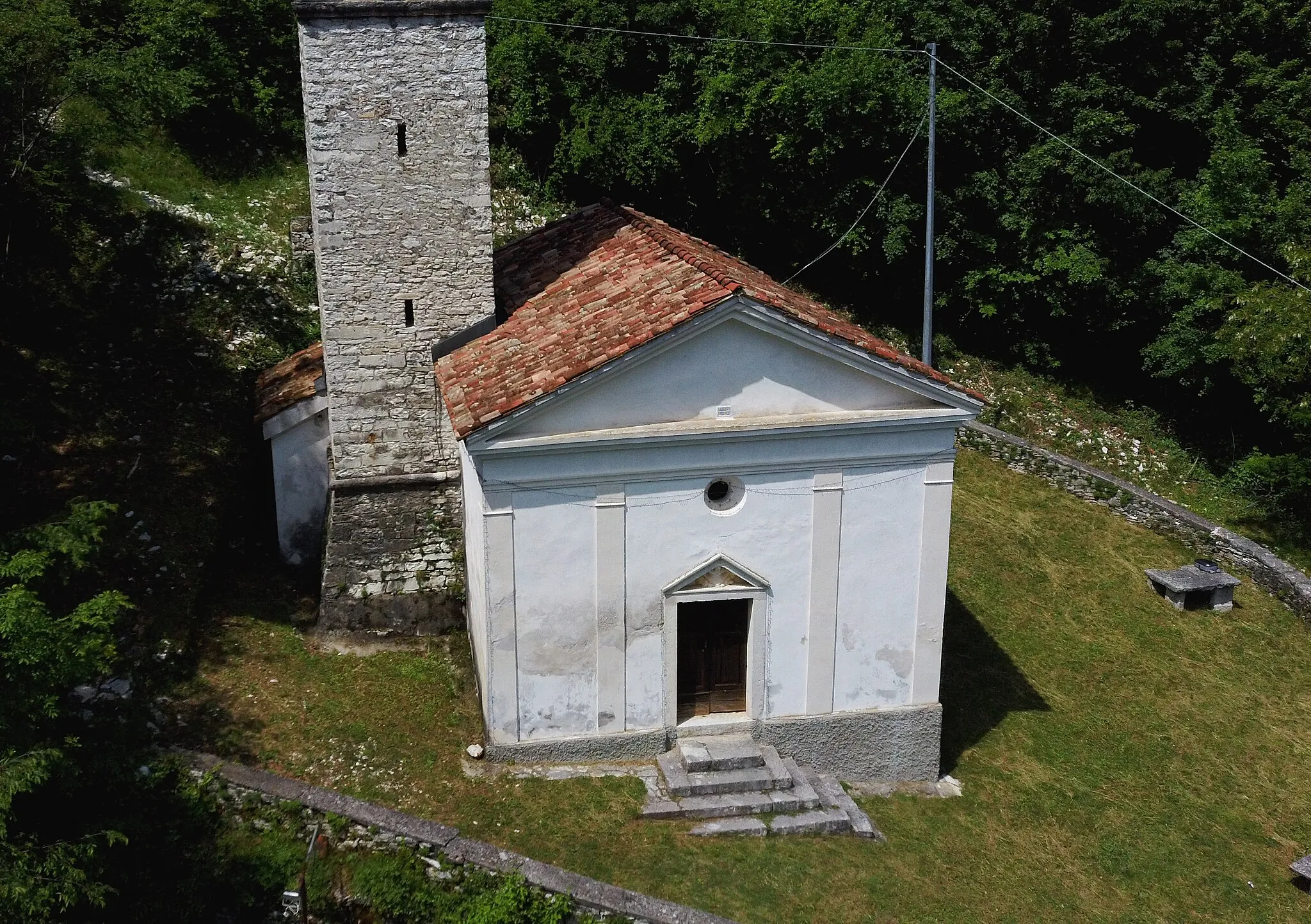 Photo showing: Rocca (Arsiè, Veneto, Italy), Saints Hyppolitus and Cassian church