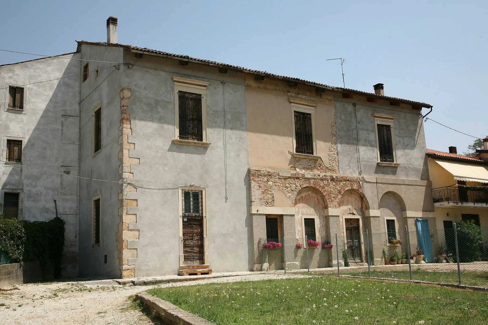 Photo showing: Villa Arnaldi at Meledo di Sarego is an unfinished project by Andrea Palladio