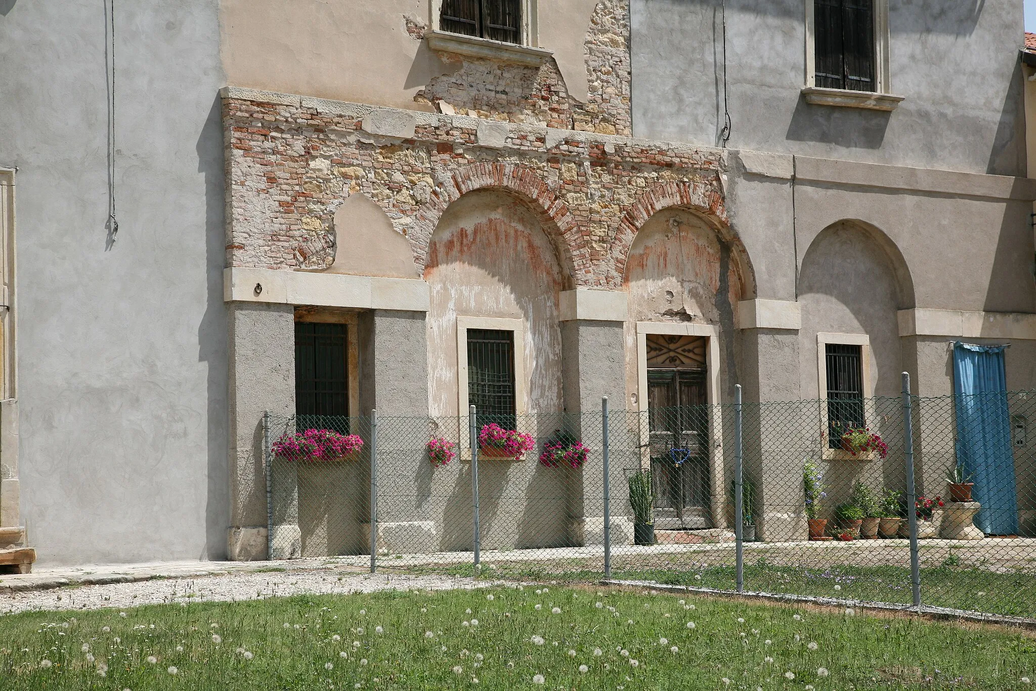 Photo showing: Villa Arnaldi at Meledo di Sarego is an unfinished project by Andrea Palladio