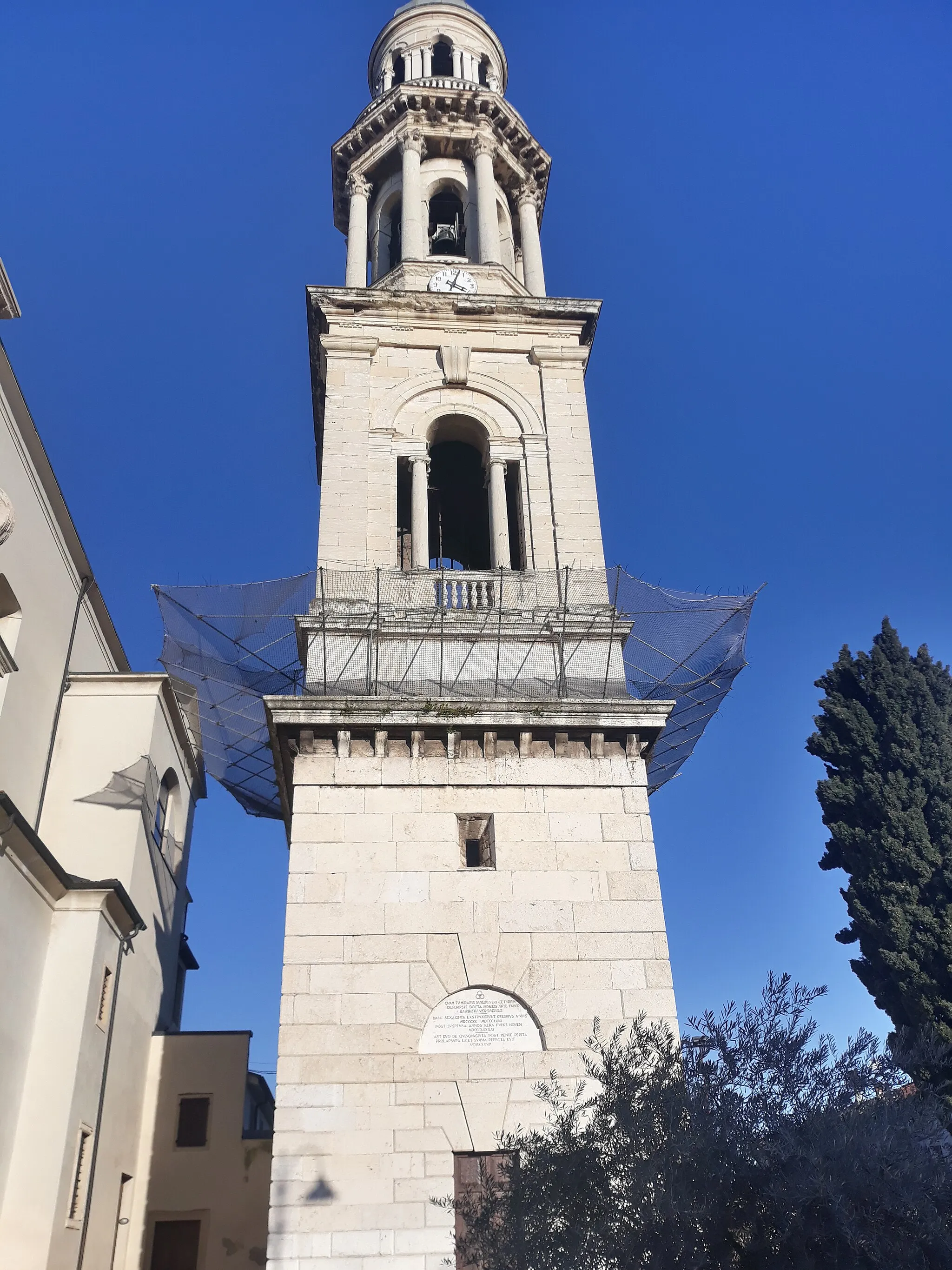 Photo showing: Campanile chiesa san Michele Extra VR