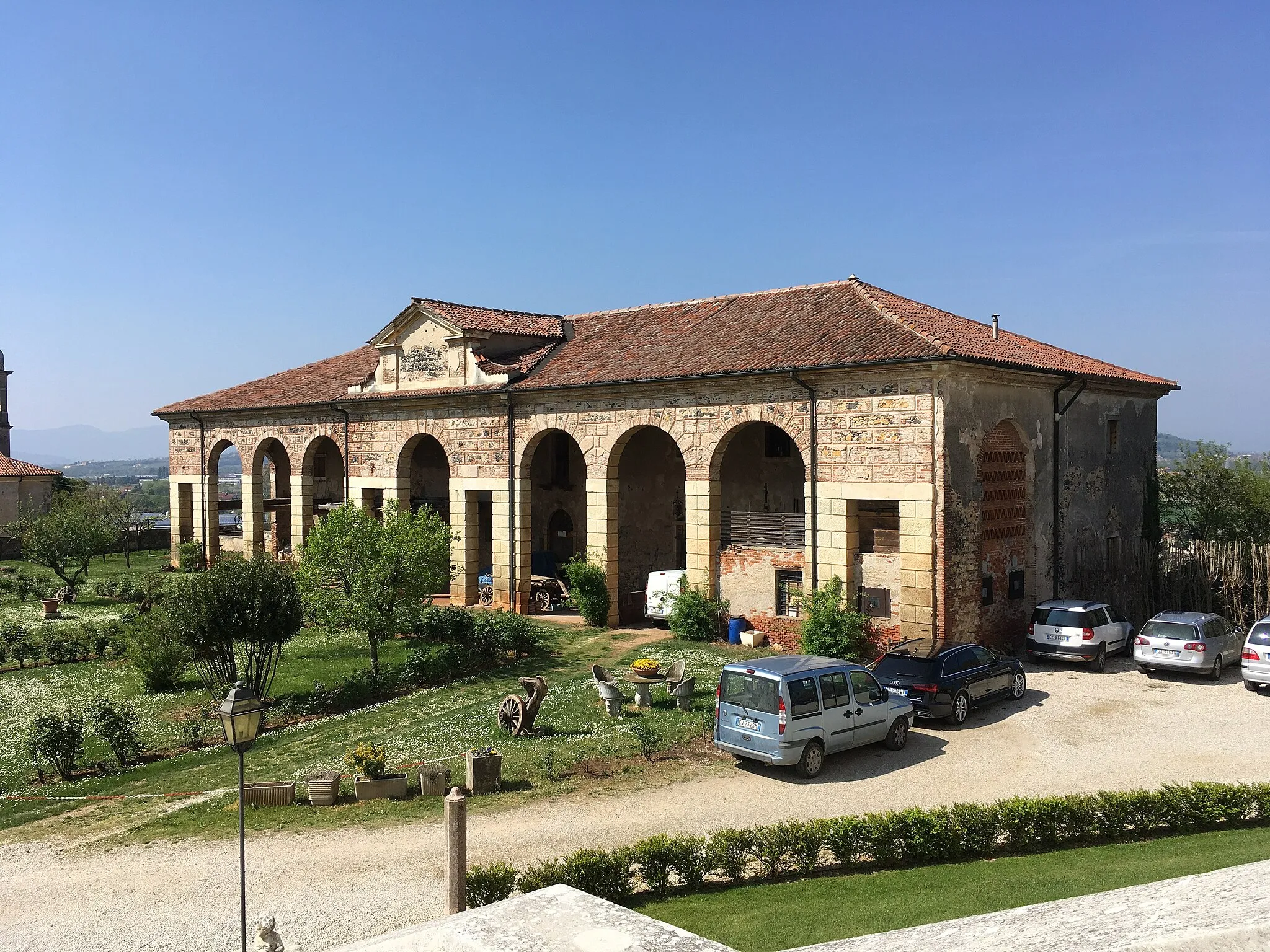 Photo showing: Villa da Porto called "La Favorita" in Monticello di Fara, Sarego, Vicenza.