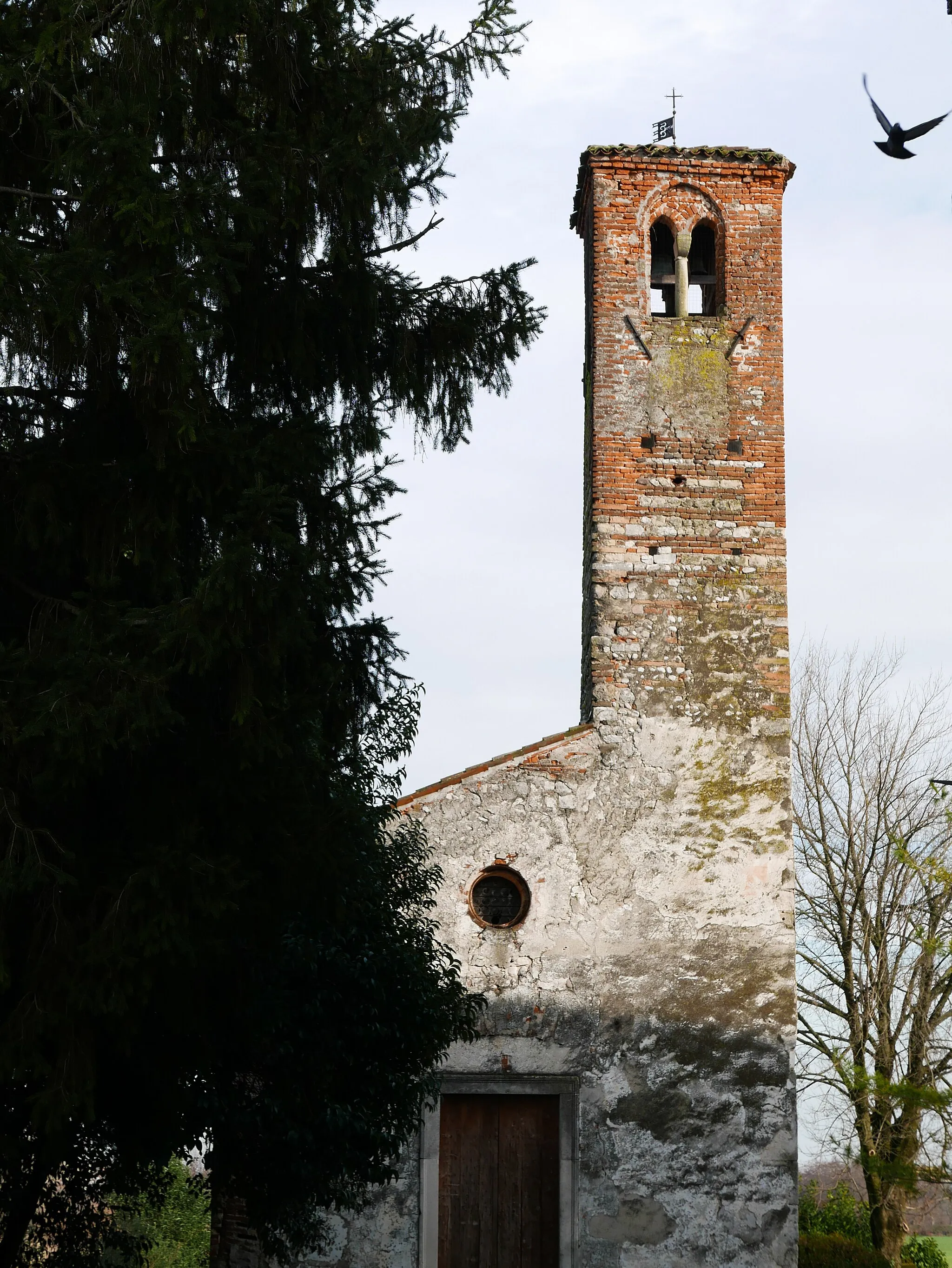 Photo showing: Chiesa di Santa Maria Etiopissa (Polegge, Vicenza) - facciata