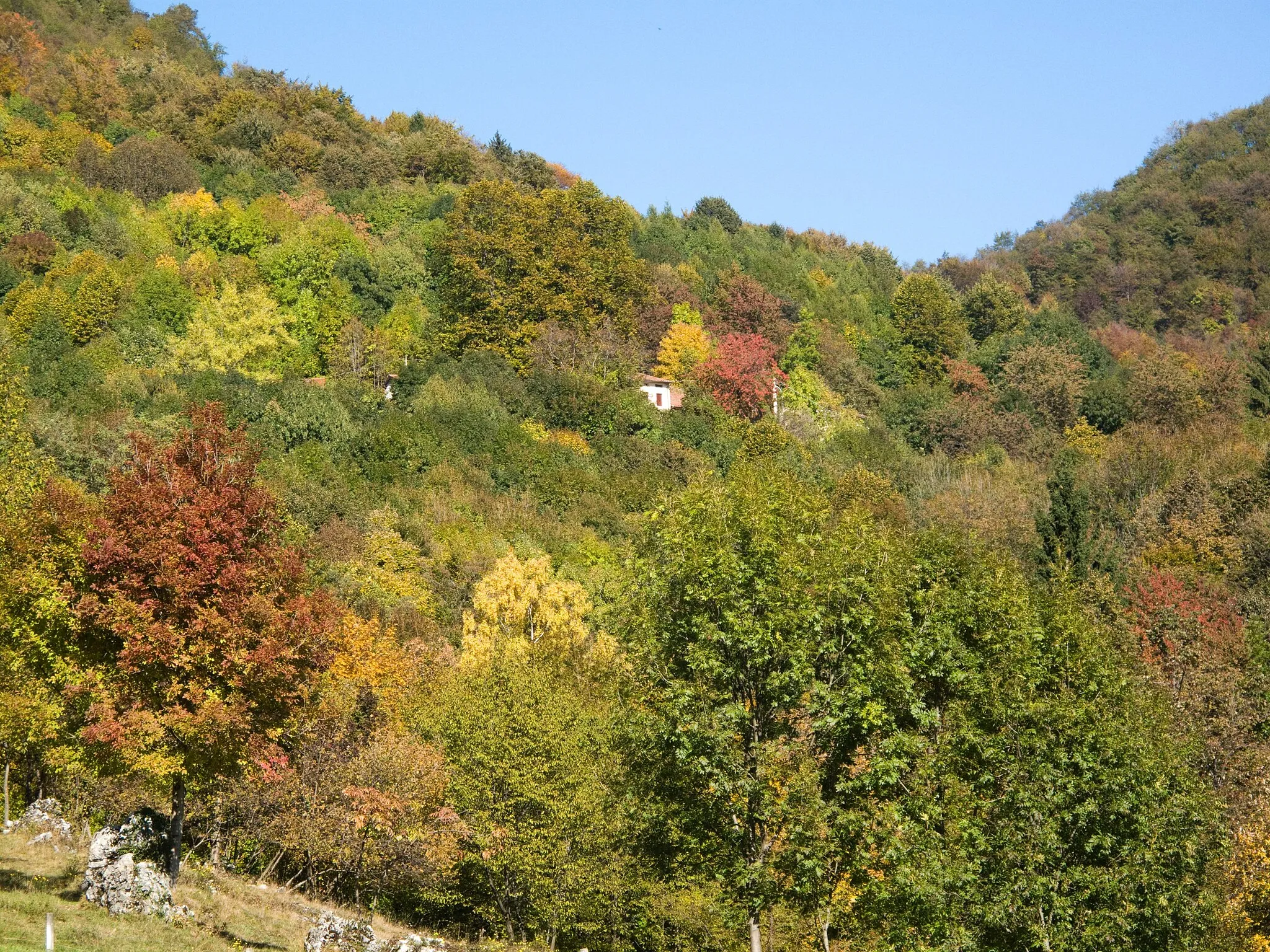 Photo showing: Zona dei Tretti in autunno