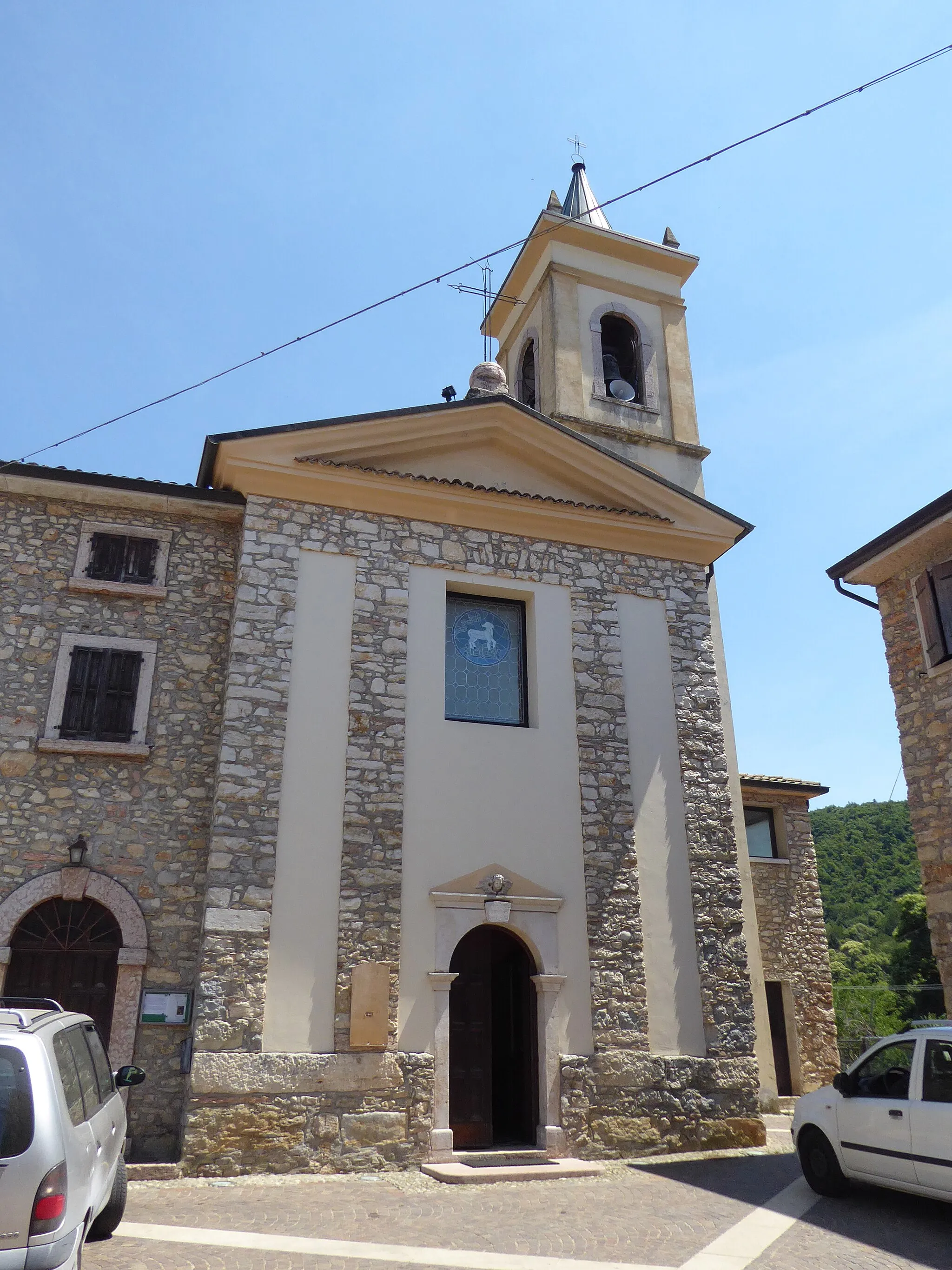Photo showing: Lumini (San Zeno di Montagna, Veneto, Italy), Saint Eurosia church
