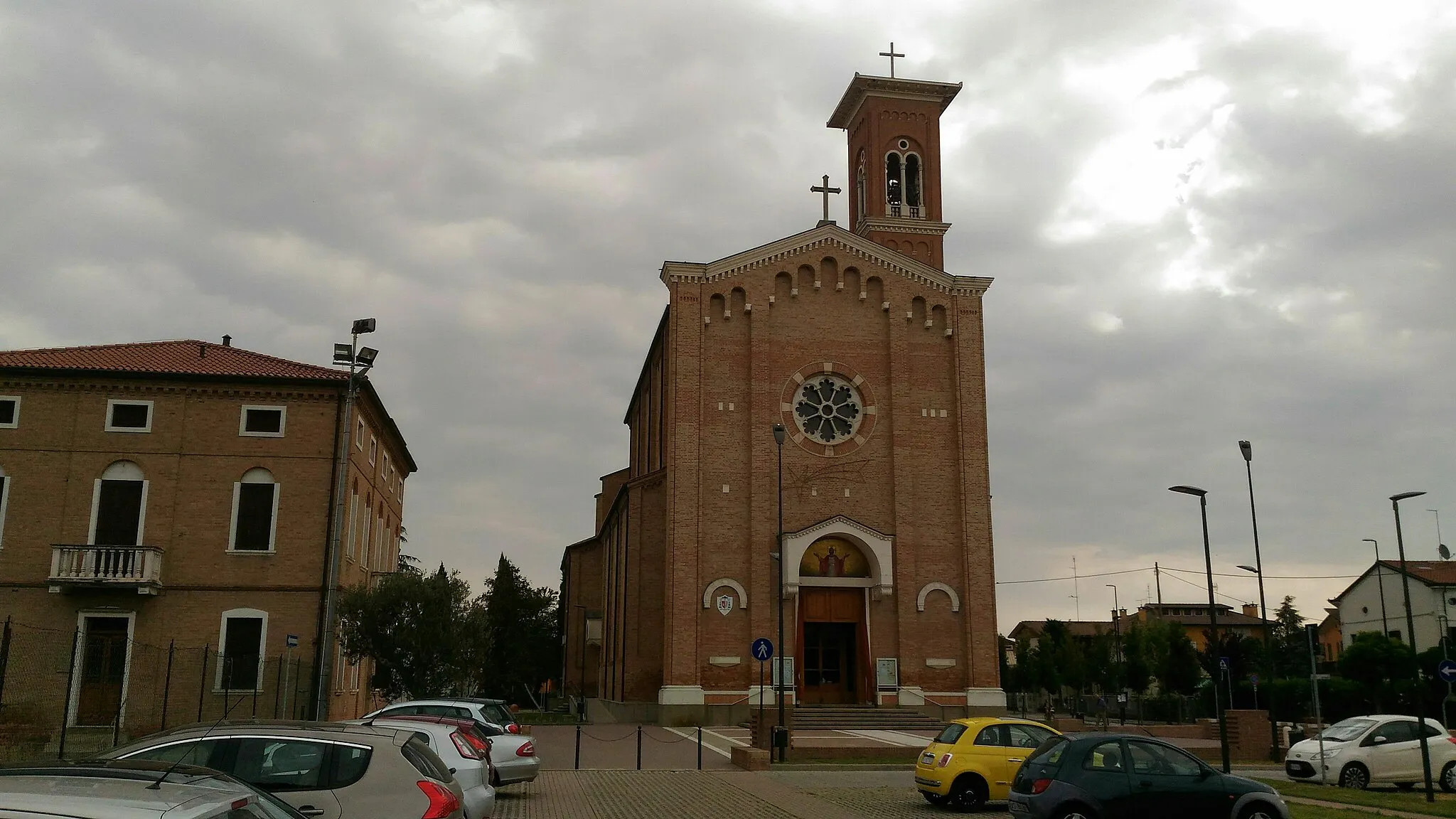 Photo showing: Ponte San Nicolò: la chiesa parrocchiale di San Nicola.