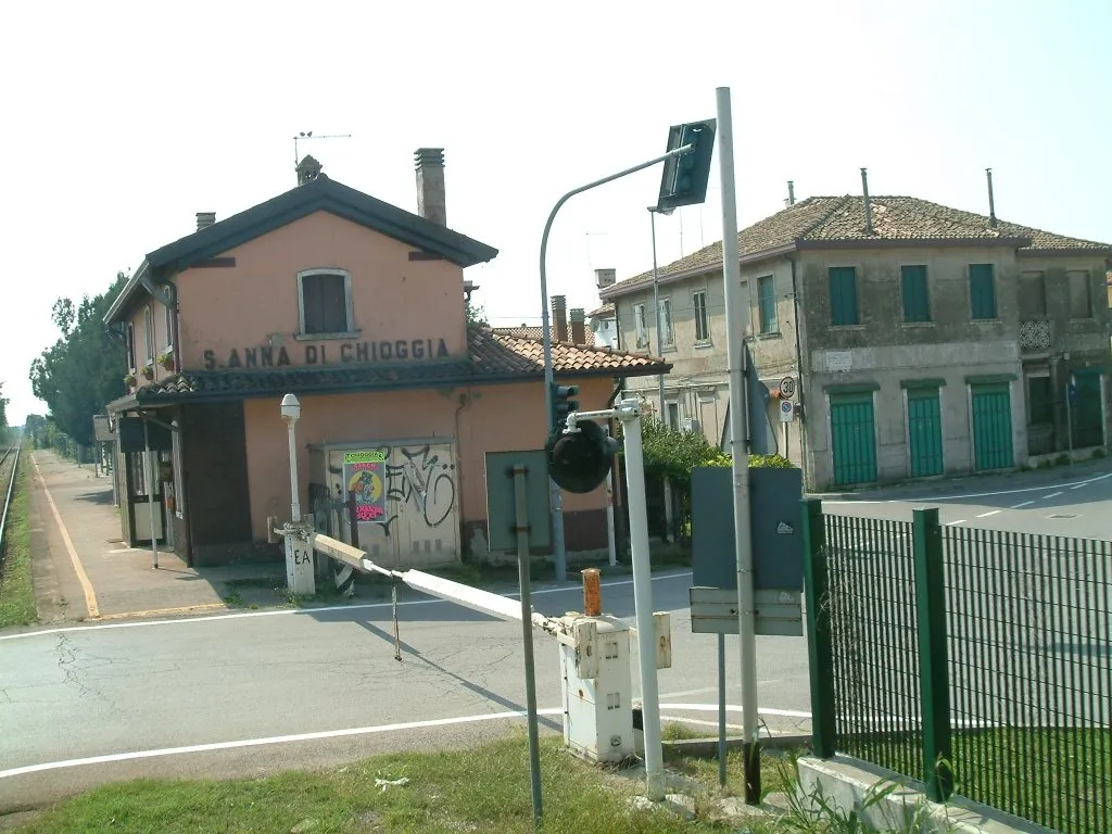 Photo showing: Stazione di Sant'Anna di Chioggia