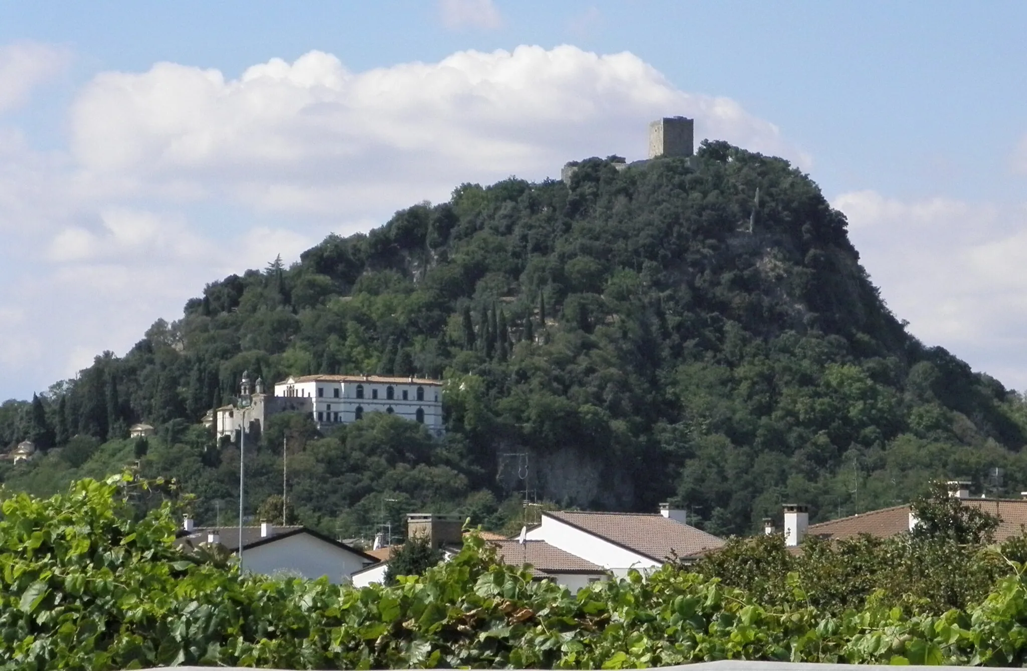 Photo showing: Monte Castello di Monselice, Colli Euganei.