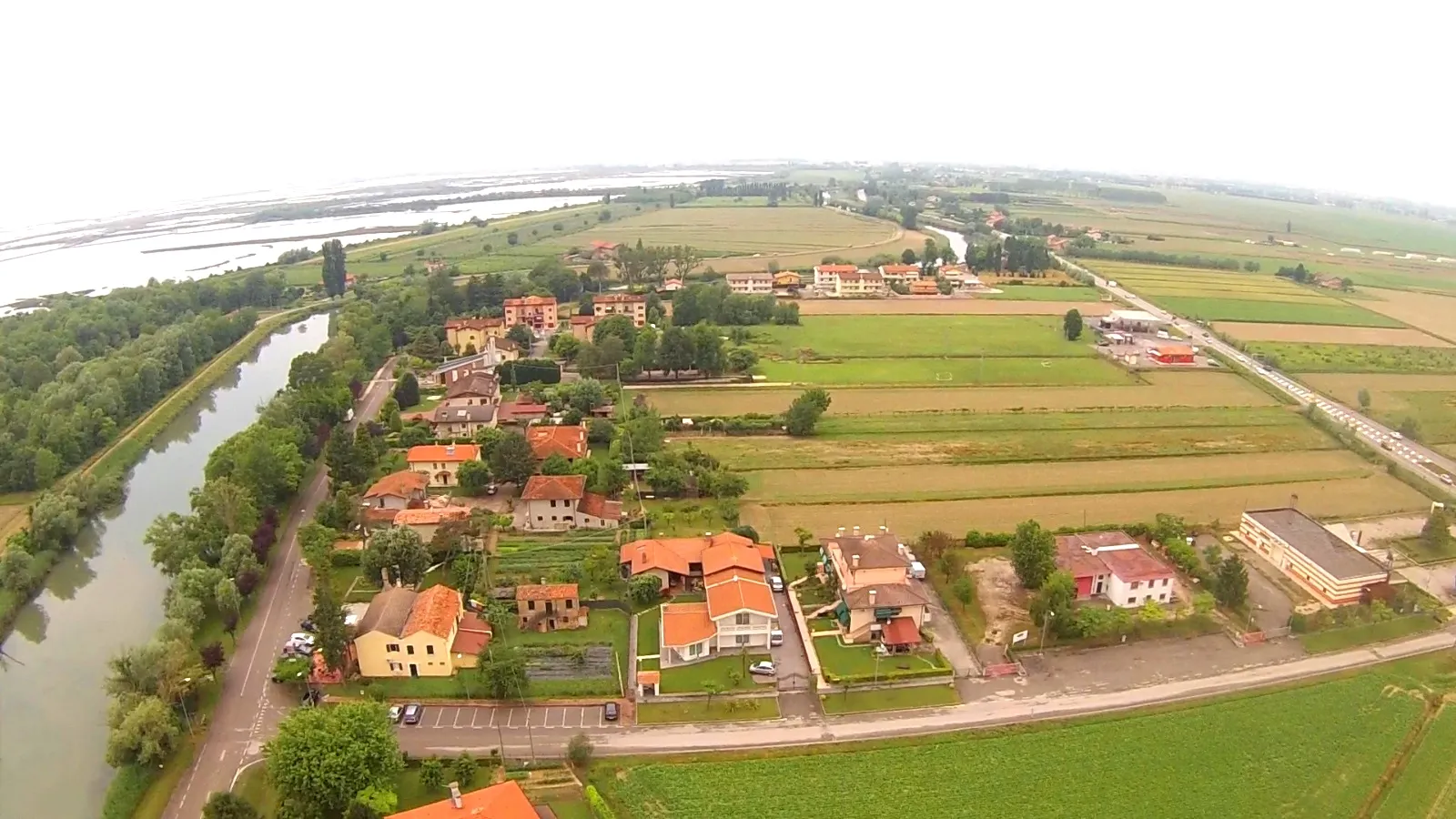 Photo showing: Santa Maria di Piave dall'alto