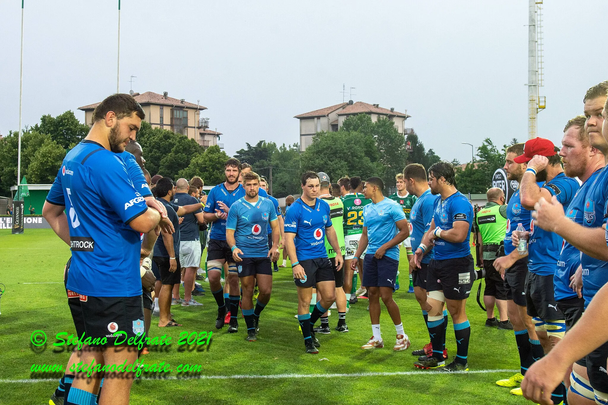 Photo showing: Pro14 Rainbow Cup FINAL:  Benetton vs Bulls at Stadio comunale di Monigo, Treviso, 19th June 2021