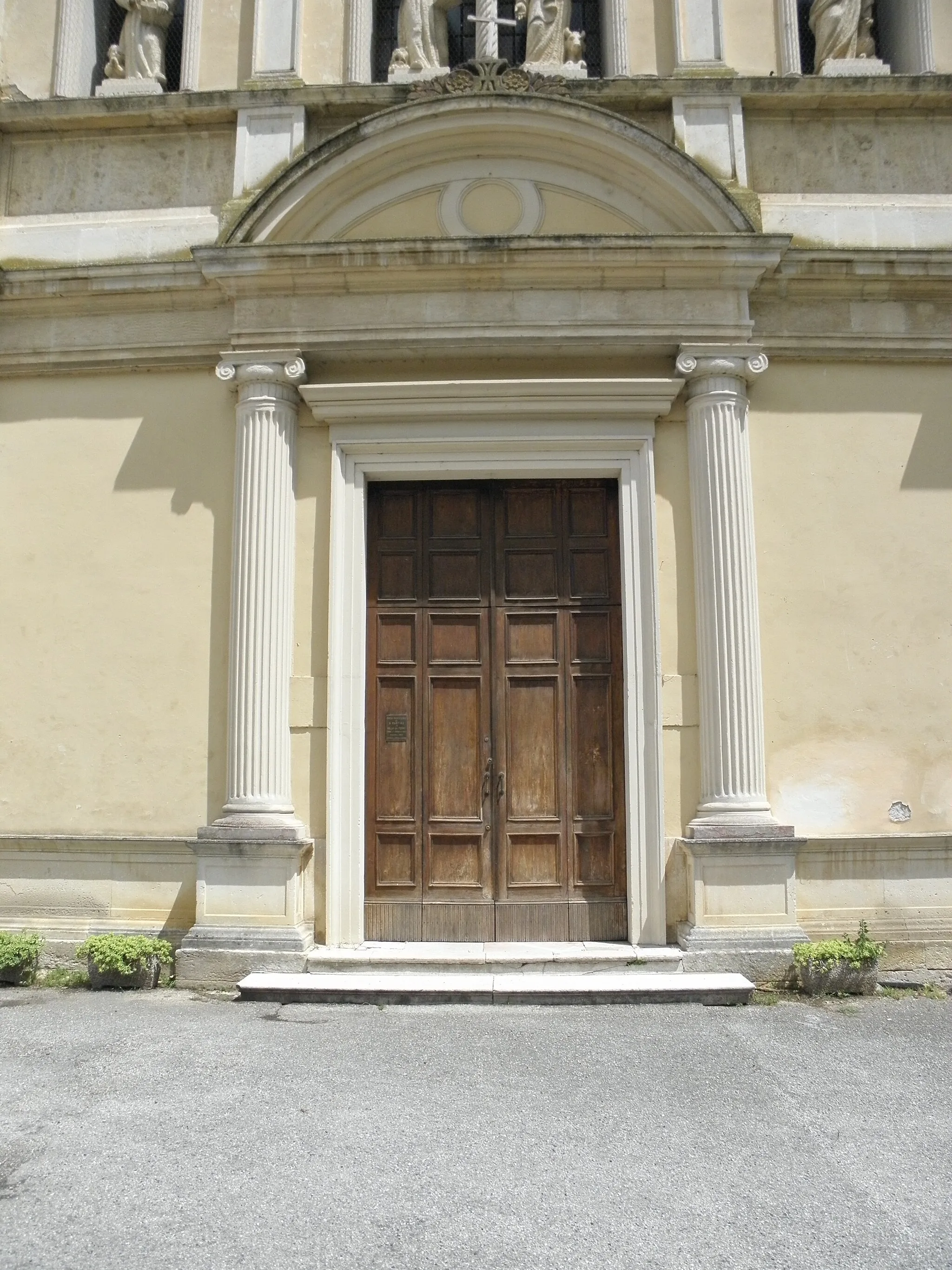 Photo showing: Villa del Ferro, frazione di San Germano dei Berici: la chiesa parrocchiale di San Martino Vescovo.