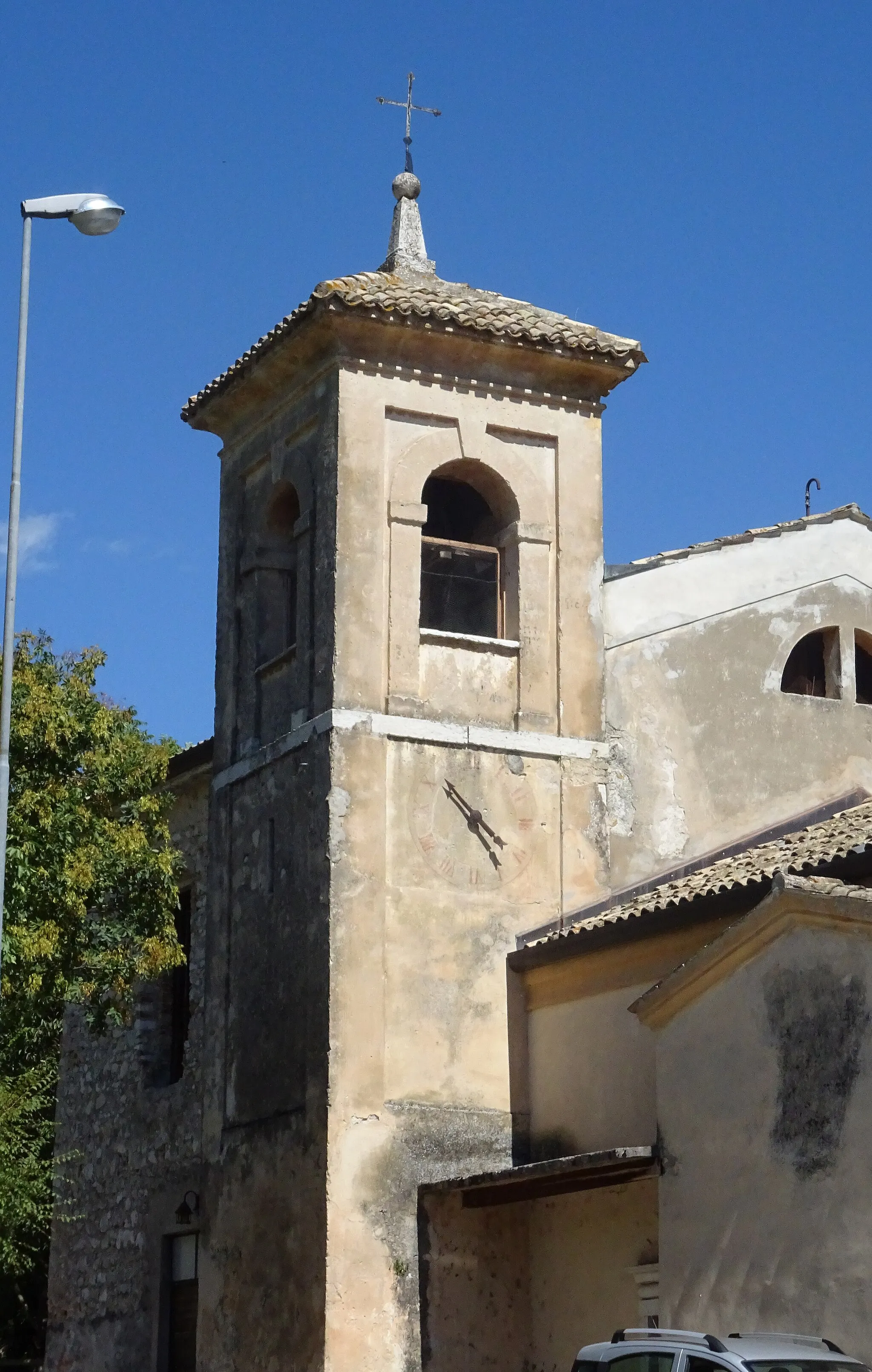 Photo showing: Vilmezzano (Caprino Veronese, Veneto, Italy), Our Lady of Mount Carmel church - Belltower