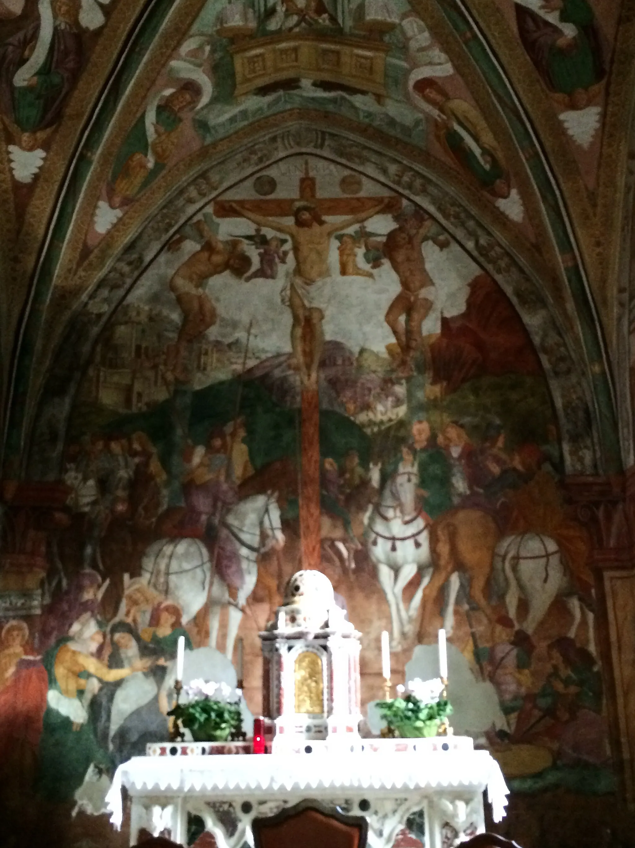 Photo showing: Chiesa San Leonardo (Provesano) - Abside 02