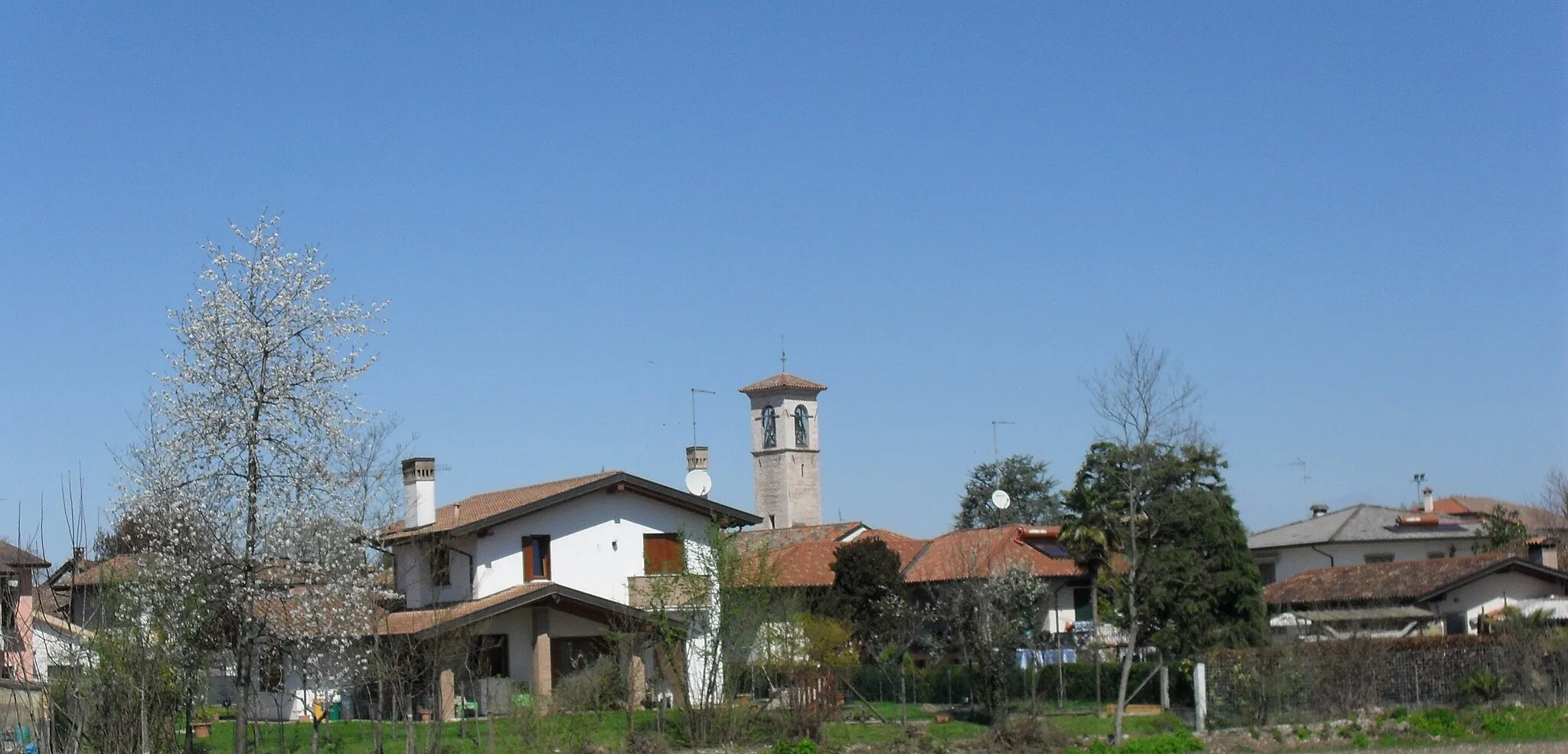 Photo showing: Rosa, little village in Friuli (north east of Italy)-view from sud-west