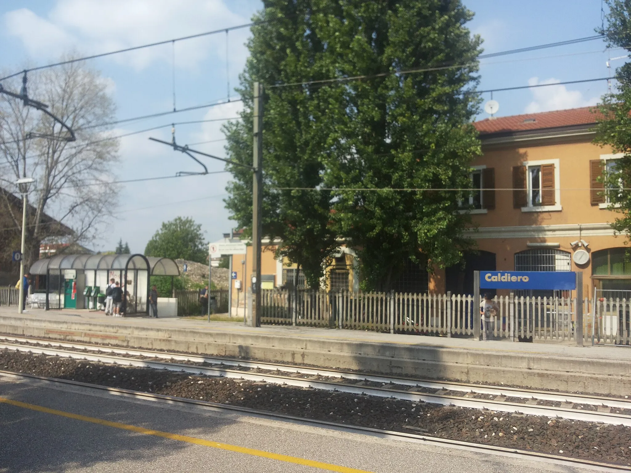 Photo showing: Stazione ferroviaria di Caldiero