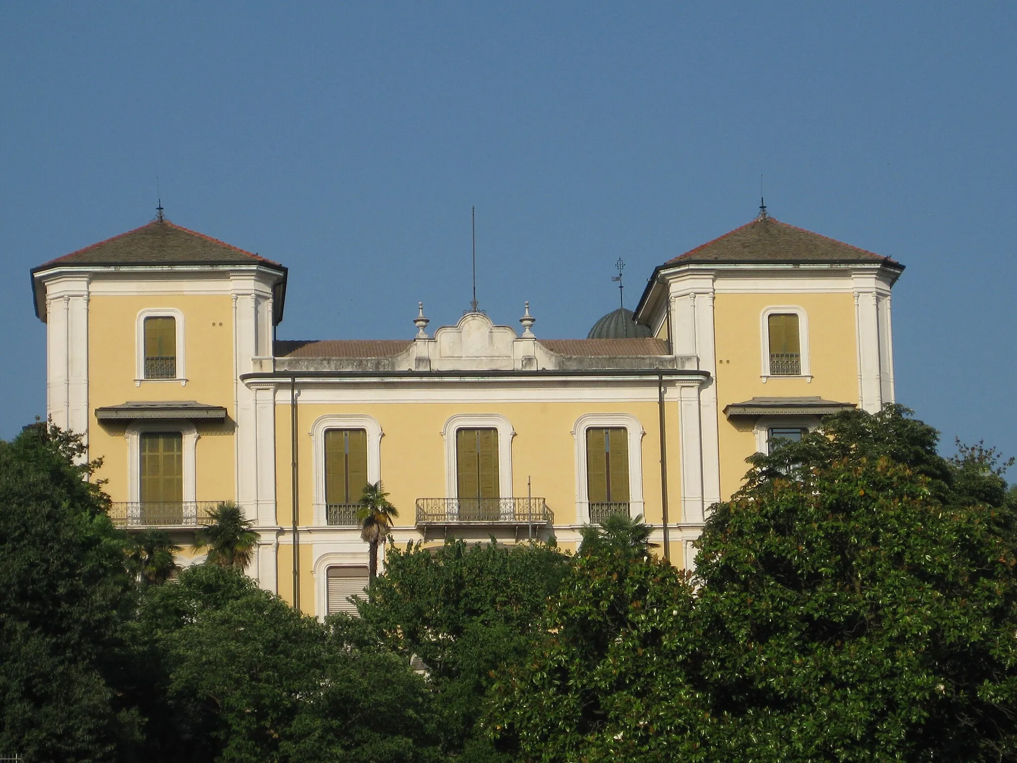 Photo showing: Facciata di Villa San Fermo, Lonigo