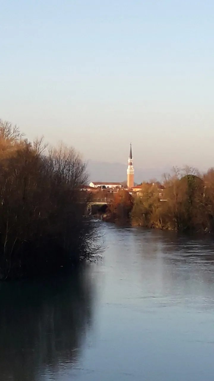 Photo showing: Campo San Martino dal fiume brenta