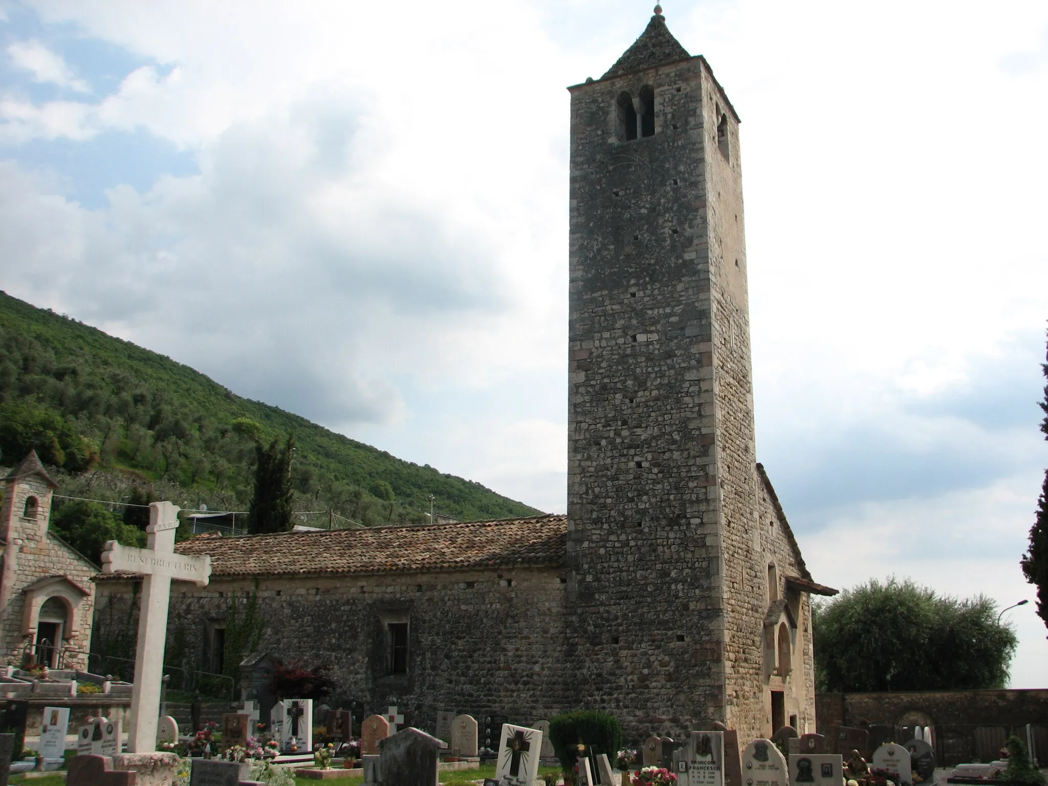 Photo showing: Chiesa di San Zeno de l'Oselet a Castelletto (Brenzone - Verona)