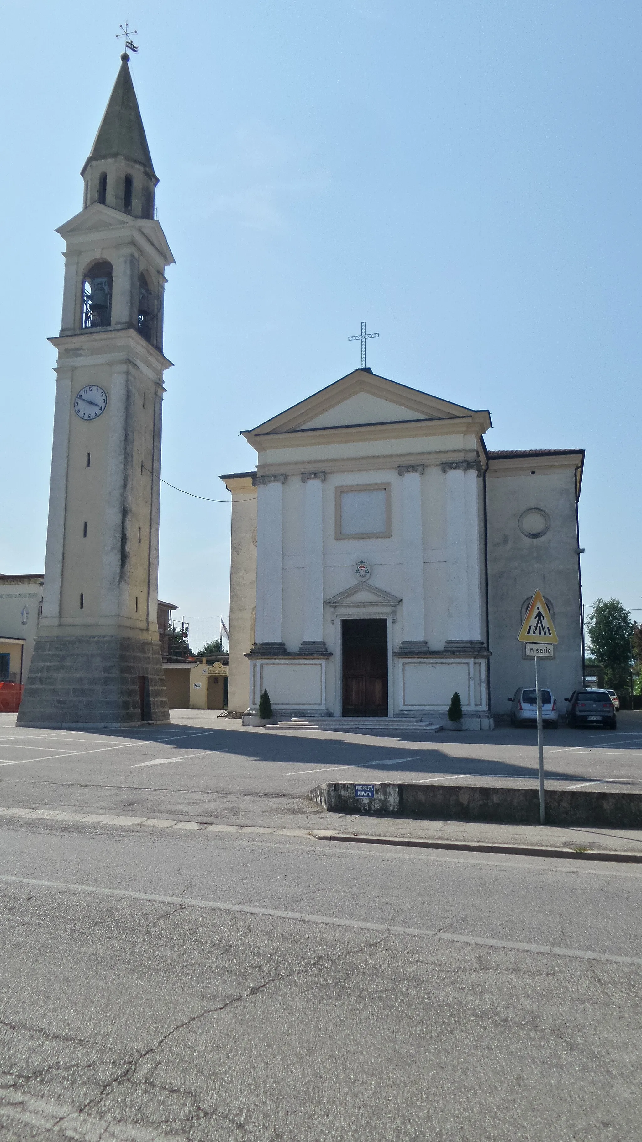 Photo showing: Chiesa parrocchiale di Bressanvido