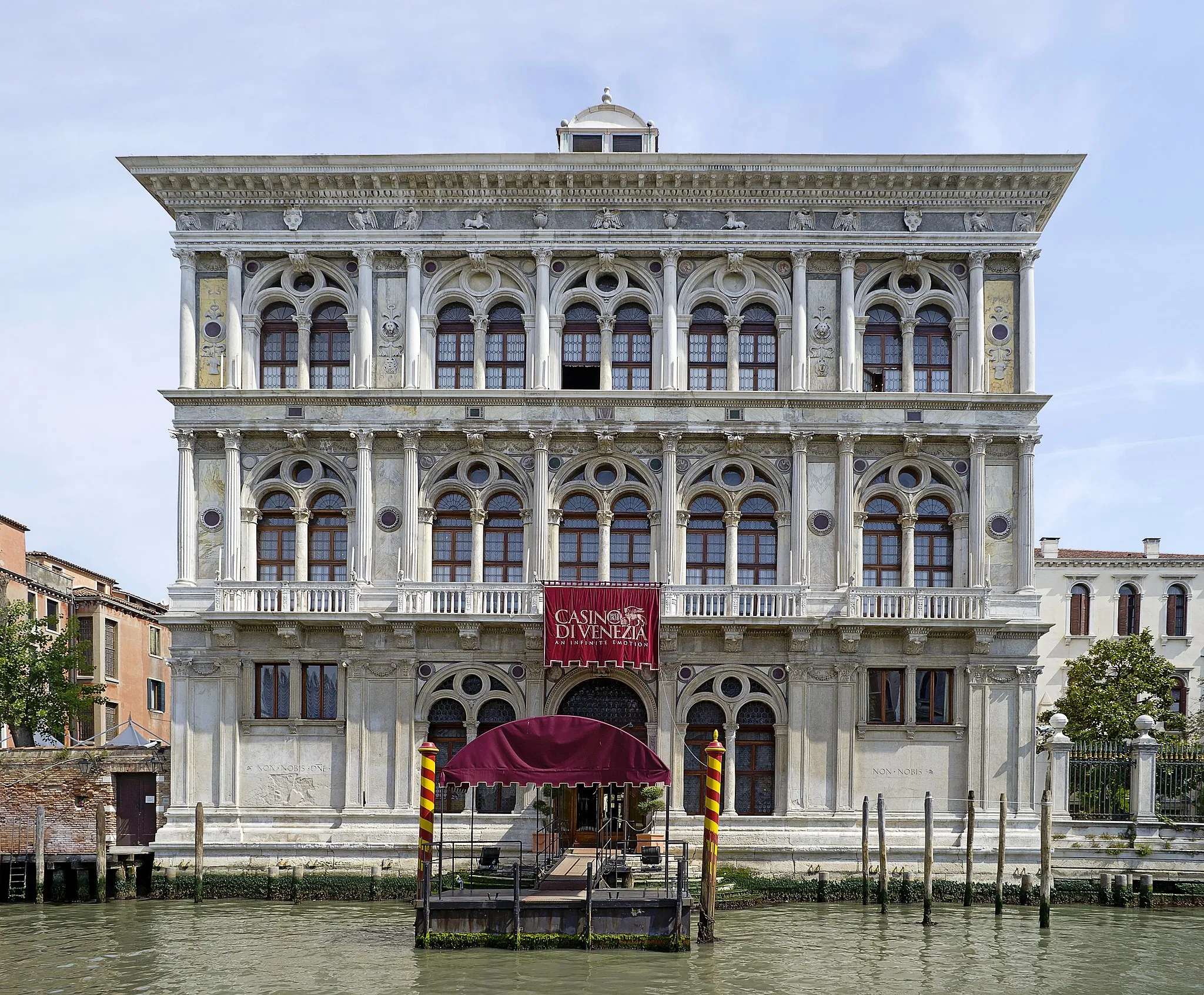 Photo showing: Ca' Vendramin Calergi, Venice Facade by Mauro Codussi.