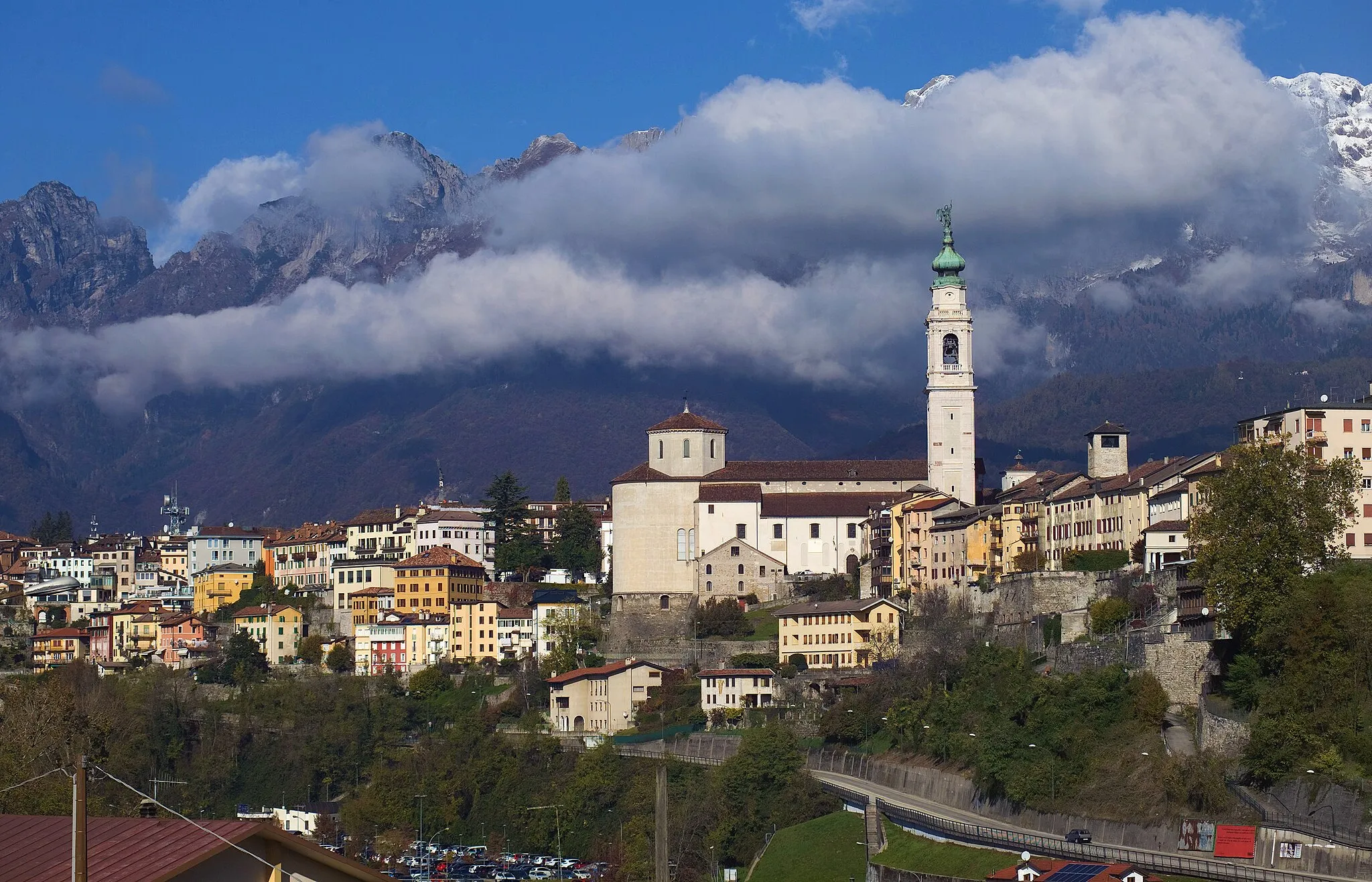 Photo showing: A view of Belluno, Italy
