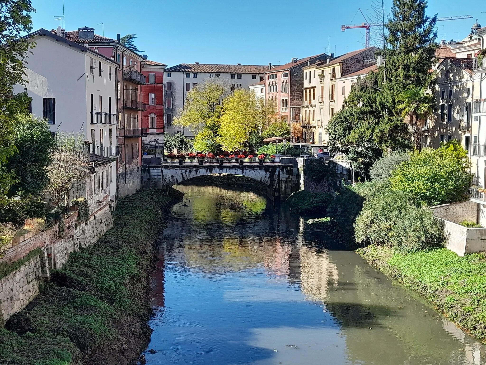 Photo showing: Veduta di Ponte San Paolo in Vicenza