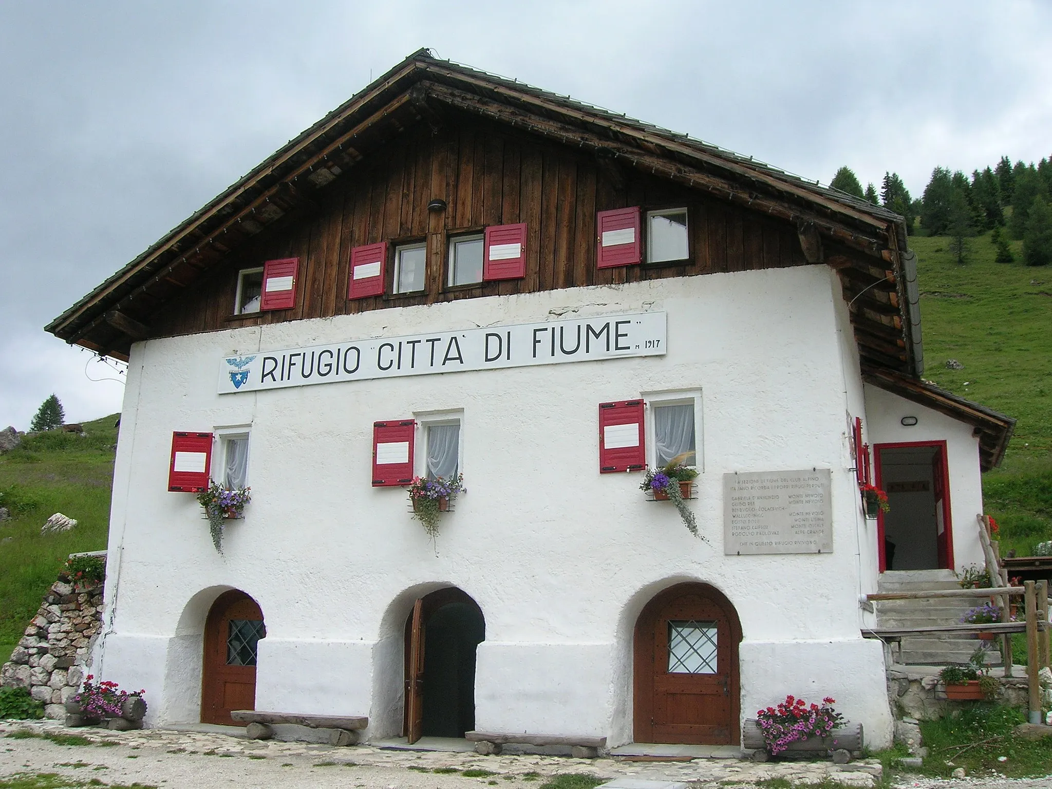 Photo showing: Rifugio Città di Fiume, Borca di Cadore