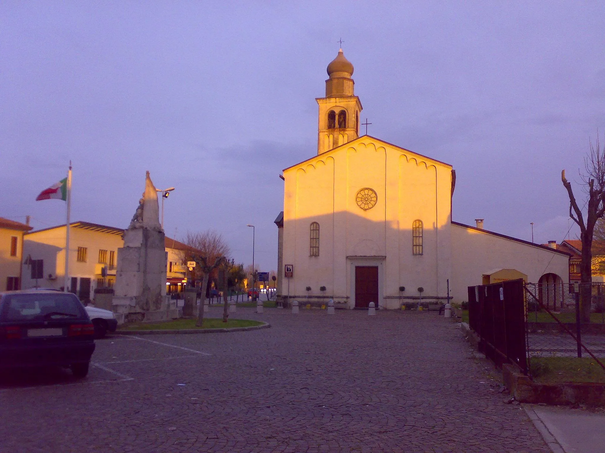 Photo showing: La chiesa di Villa del Bosco, fraz. di Correzzola