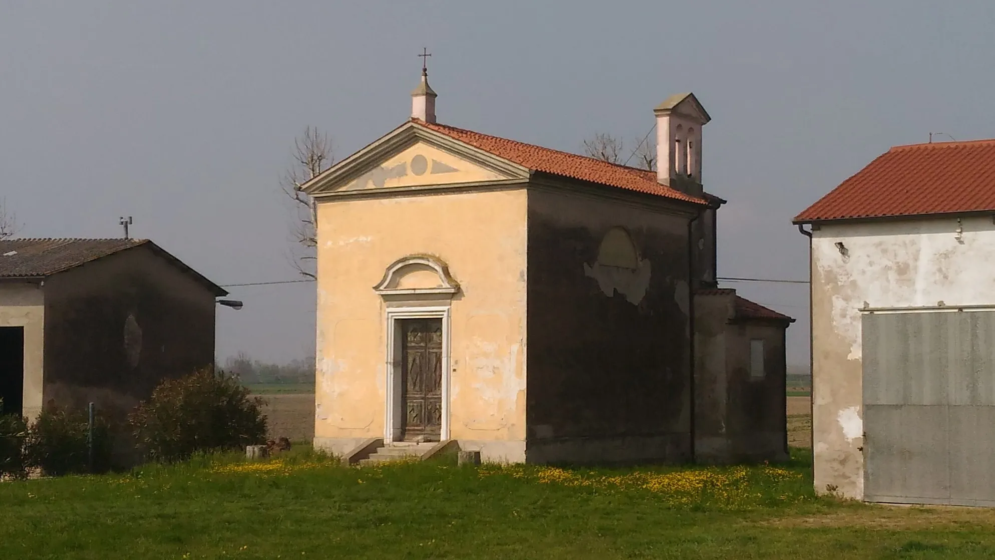 Photo showing: Barchessa, località del comune di Piacenza d'Adige: l'oratorio di Sant'Andrea.