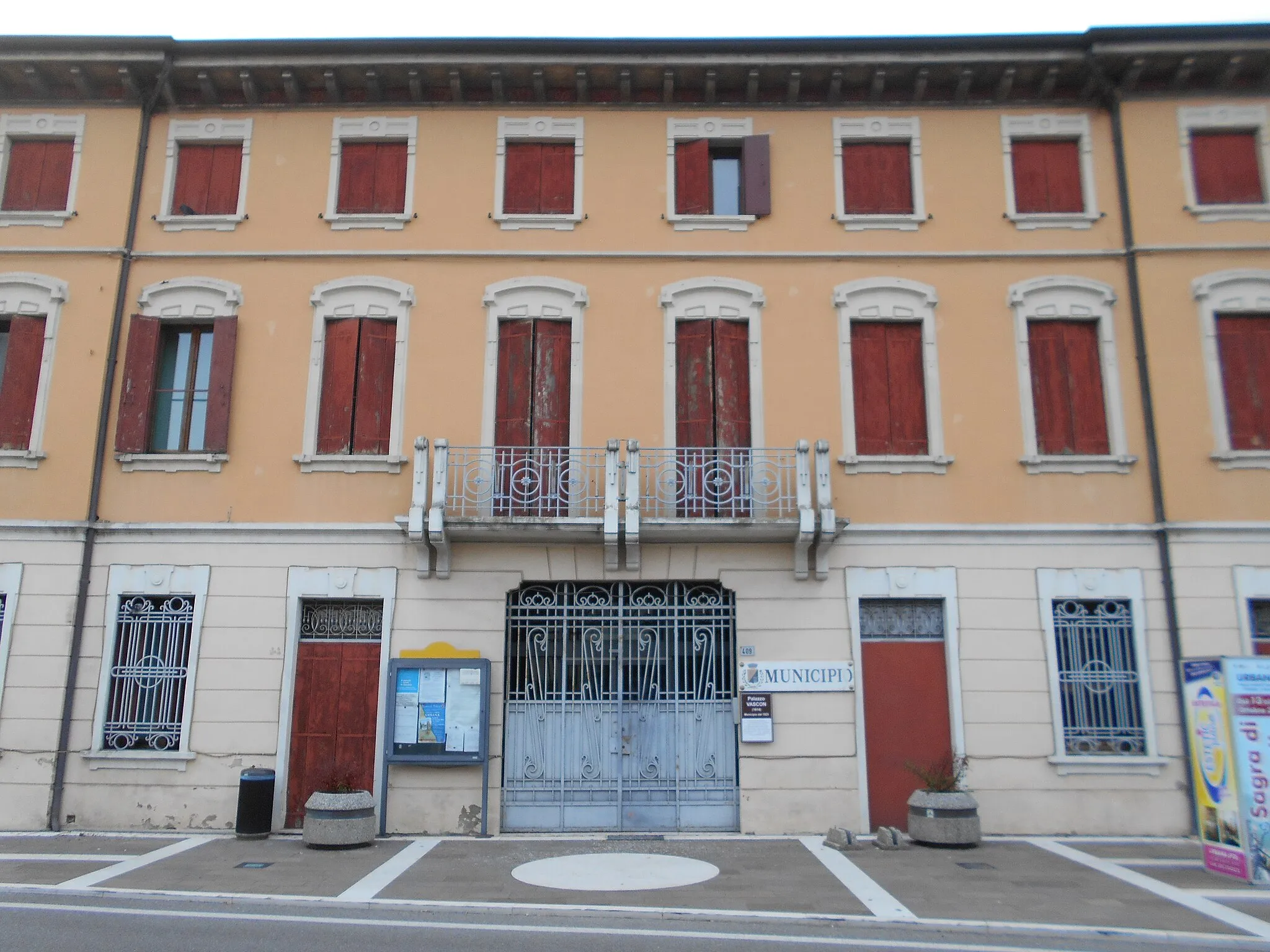 Photo showing: town hall, Urbana, Padua