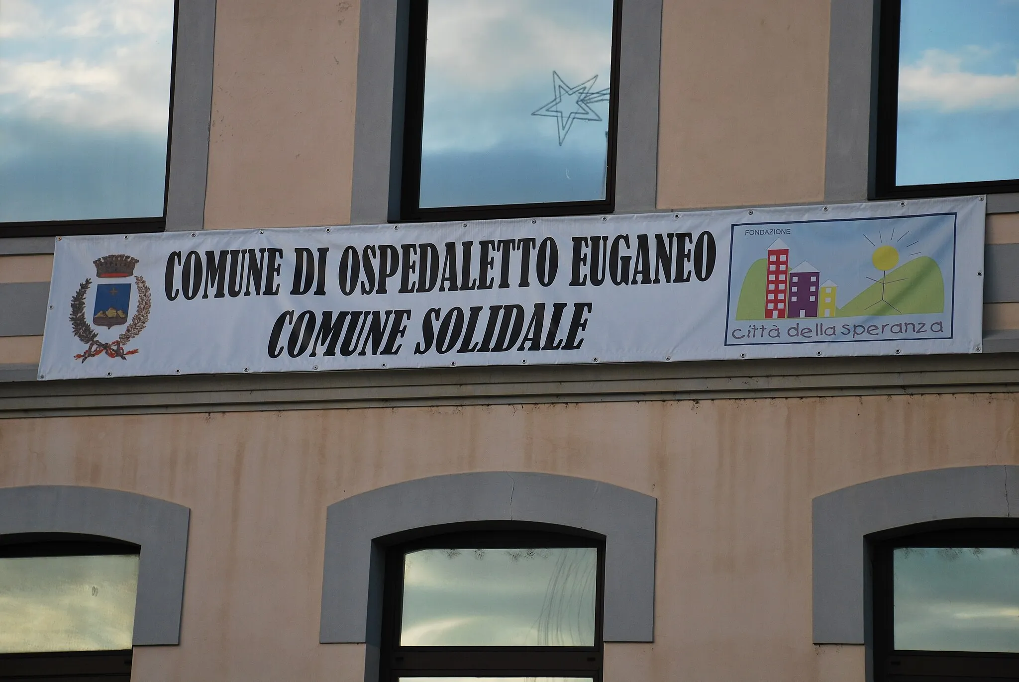 Photo showing: Ospedaletto Euganeo e la Città della Speranza