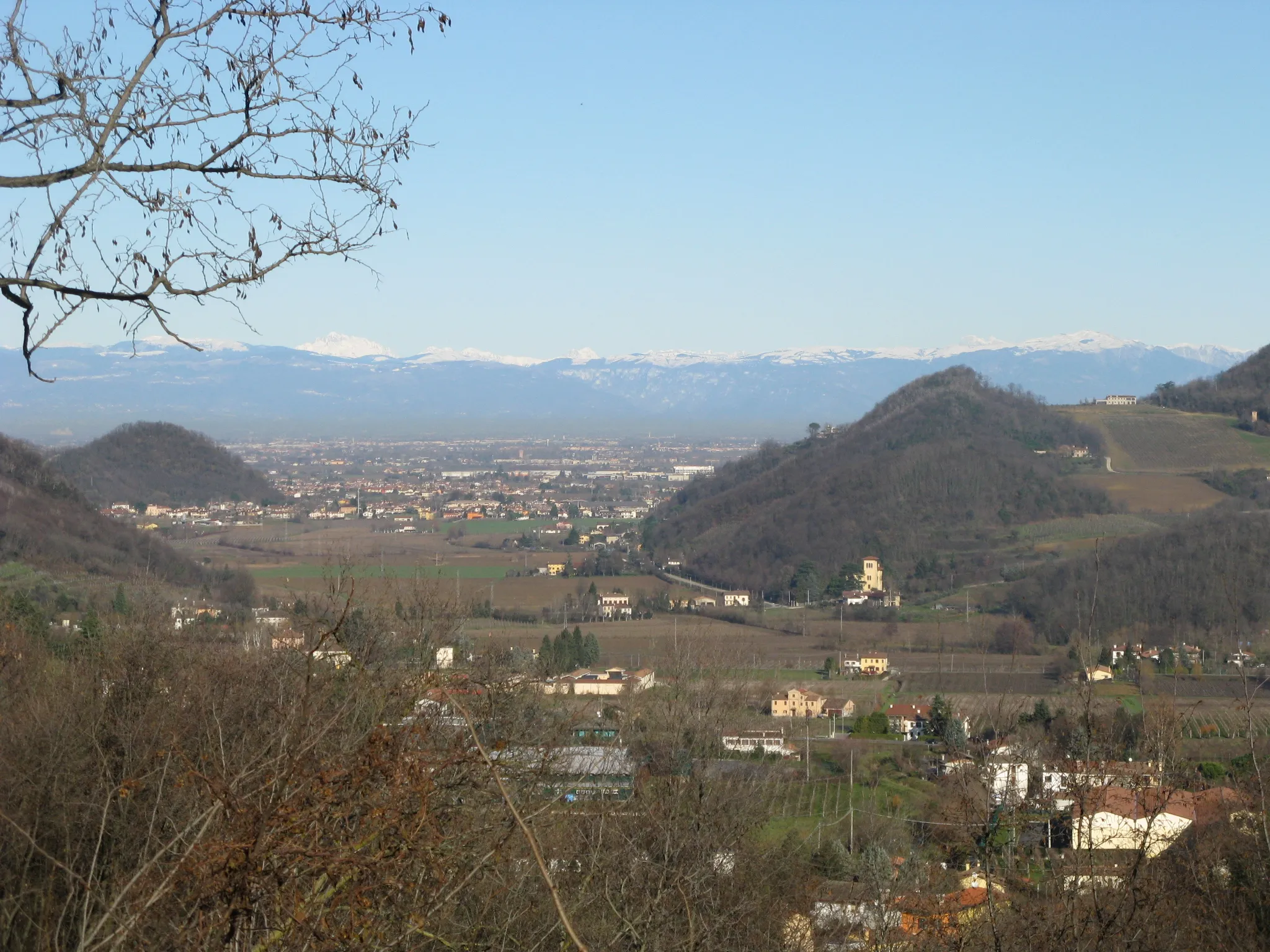 Photo showing: Torreglia (Veneto/Italy), seen from Torreglia Alta