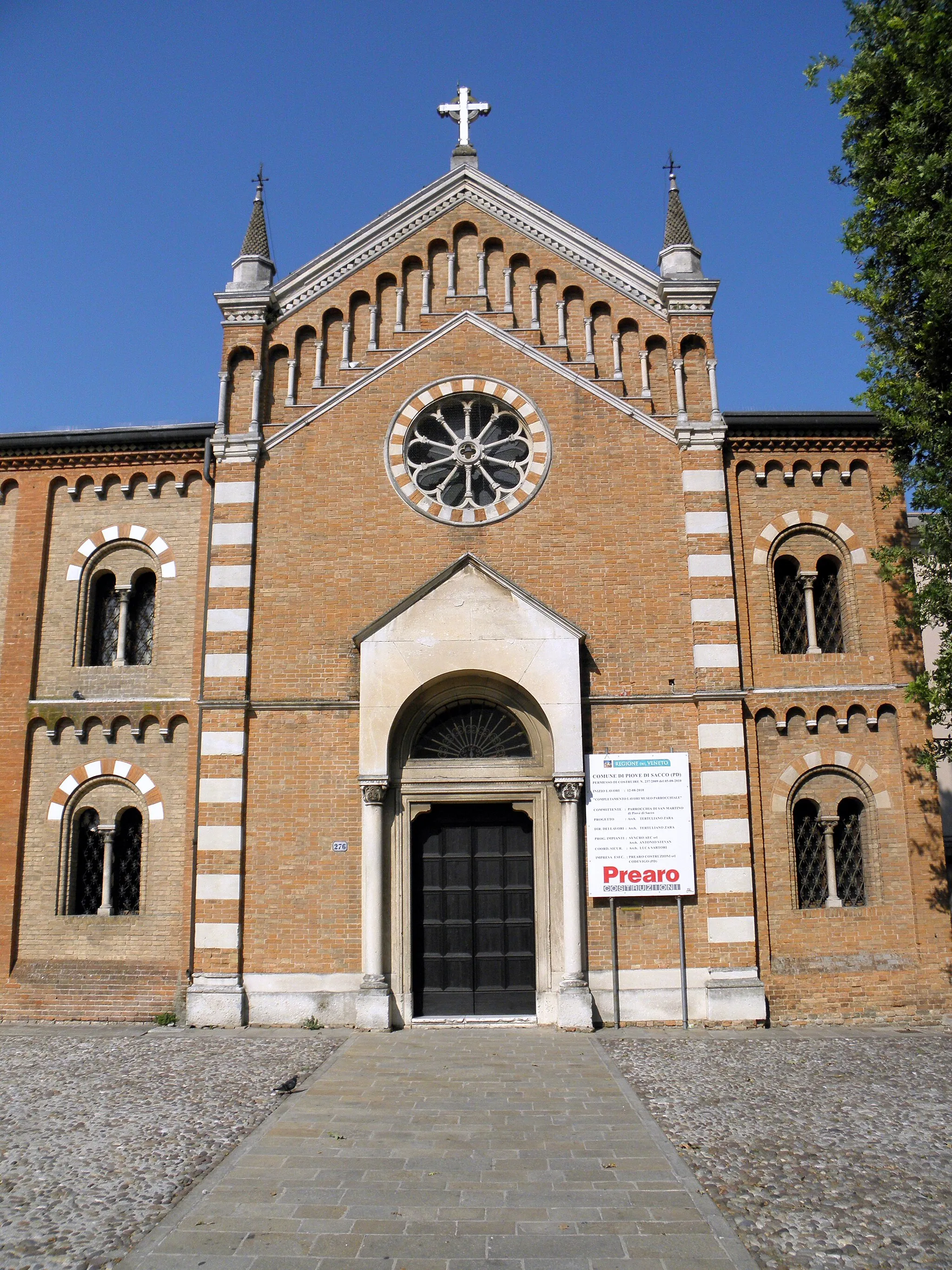 Photo showing: Piove di Sacco: la chiesa di Santa Maria dei Penitenti affacciata all'omonima piazza.