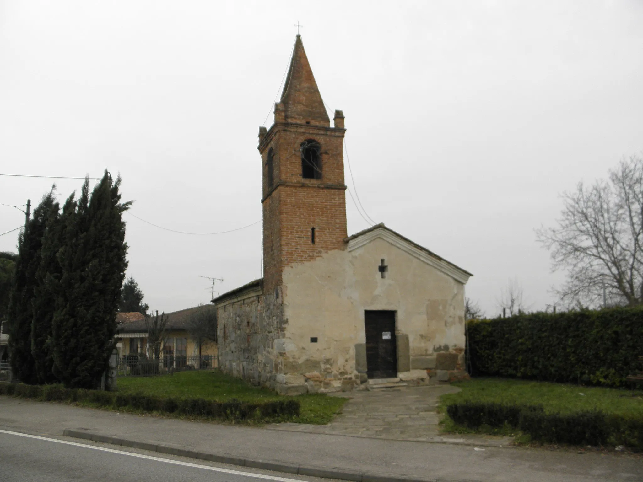 Photo showing: Saletto, la chiesa romanica di San Silvestro (X-XI secolo).