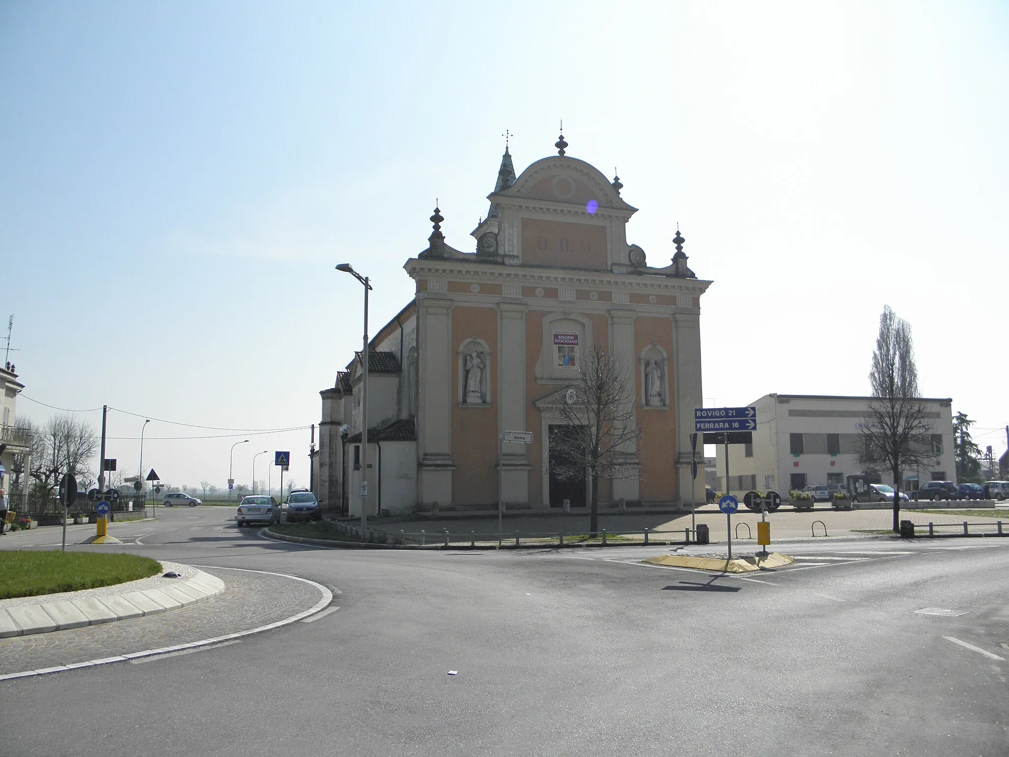 Photo showing: Canaro: la parrocchiale di Santa Sofia.