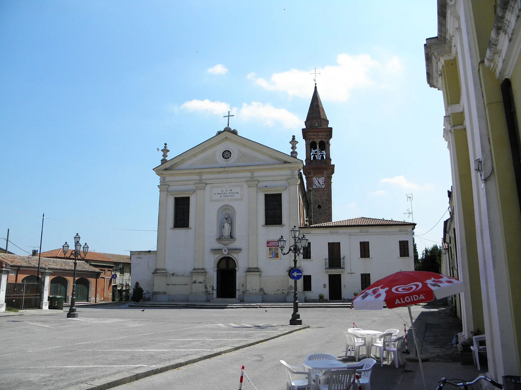 Photo showing: Gavello: la chiesa della Beata Vergine delle Grazie.