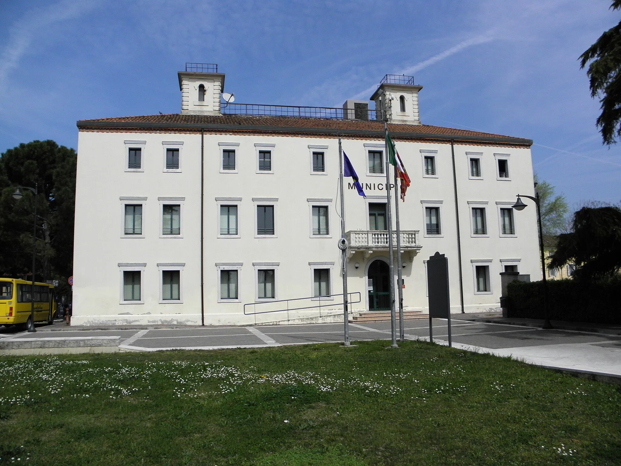 Photo showing: San Martino di Venezze: Palazzo Mangili-Valmarana ora sede municipale.