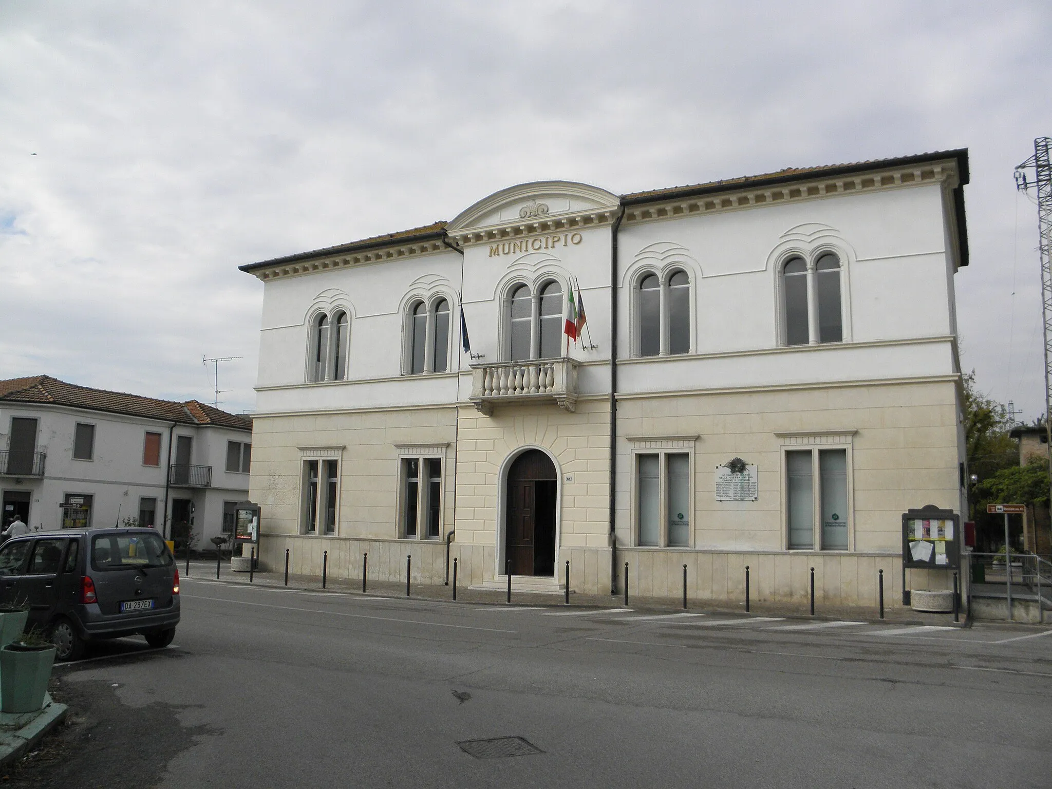 Photo showing: Guarda Veneta Town Hall, province of Rovigo.