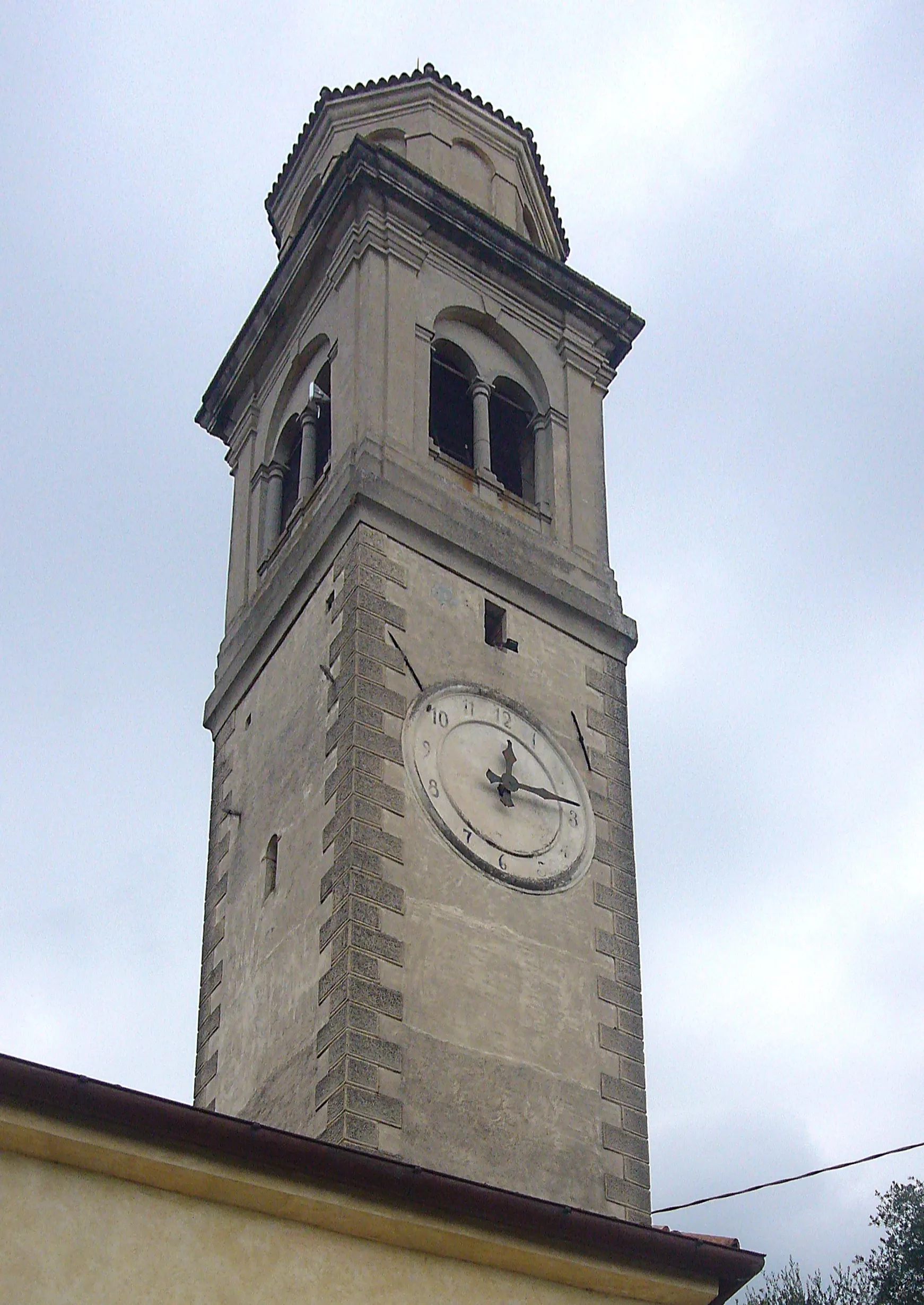 Photo showing: La campanile di Monfumo, in Veneto