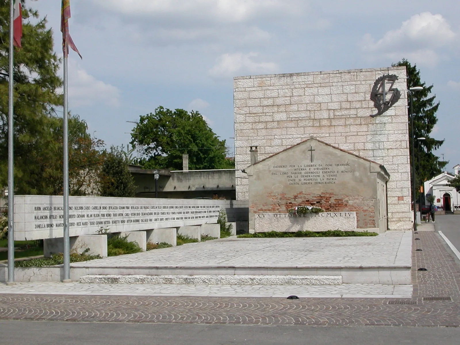 Photo showing: Monumento ai caduti di Villamarzana, provincia di Rovigo.